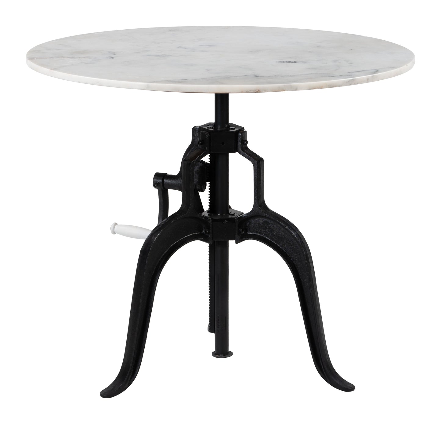 Mufid Bistro Table White & Black - 2