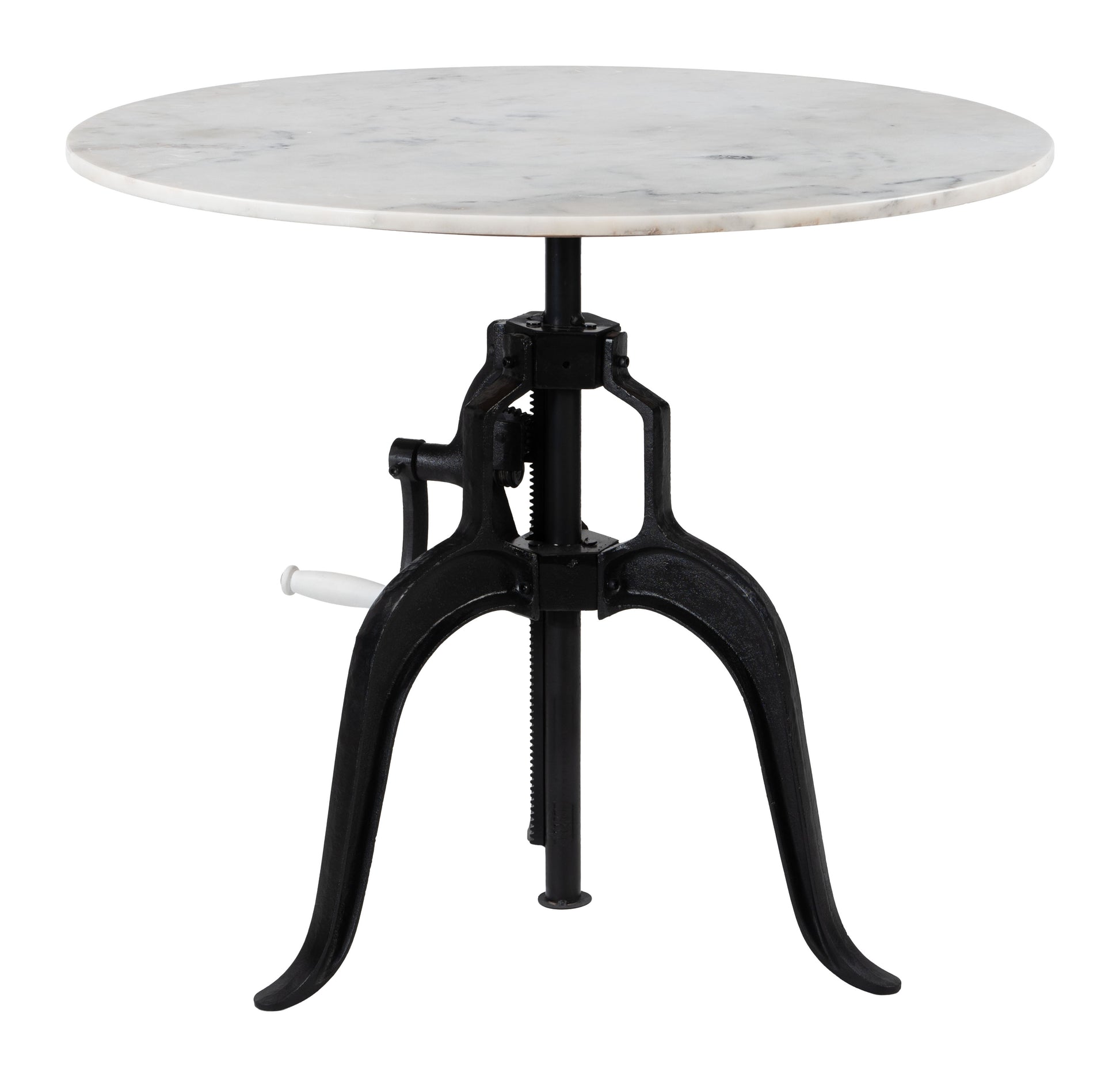 Mufid Bistro Table White & Black - 2
