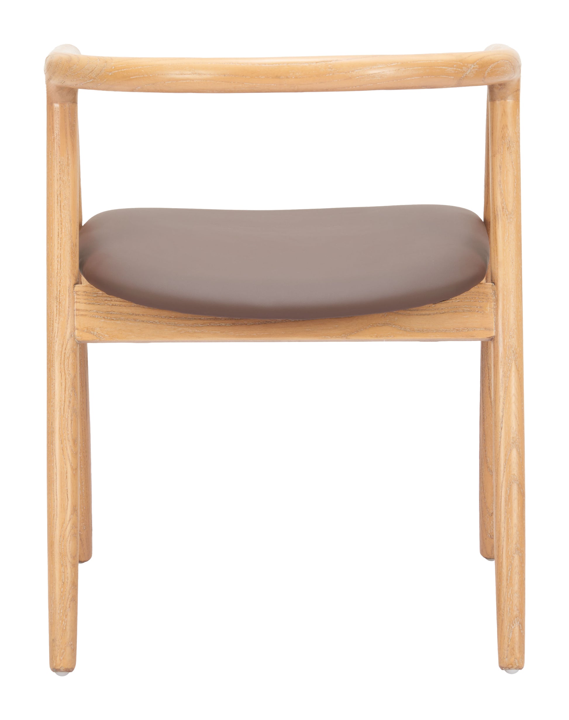 Peker Dining Chair (Set of 2) Brown & Natural - 4