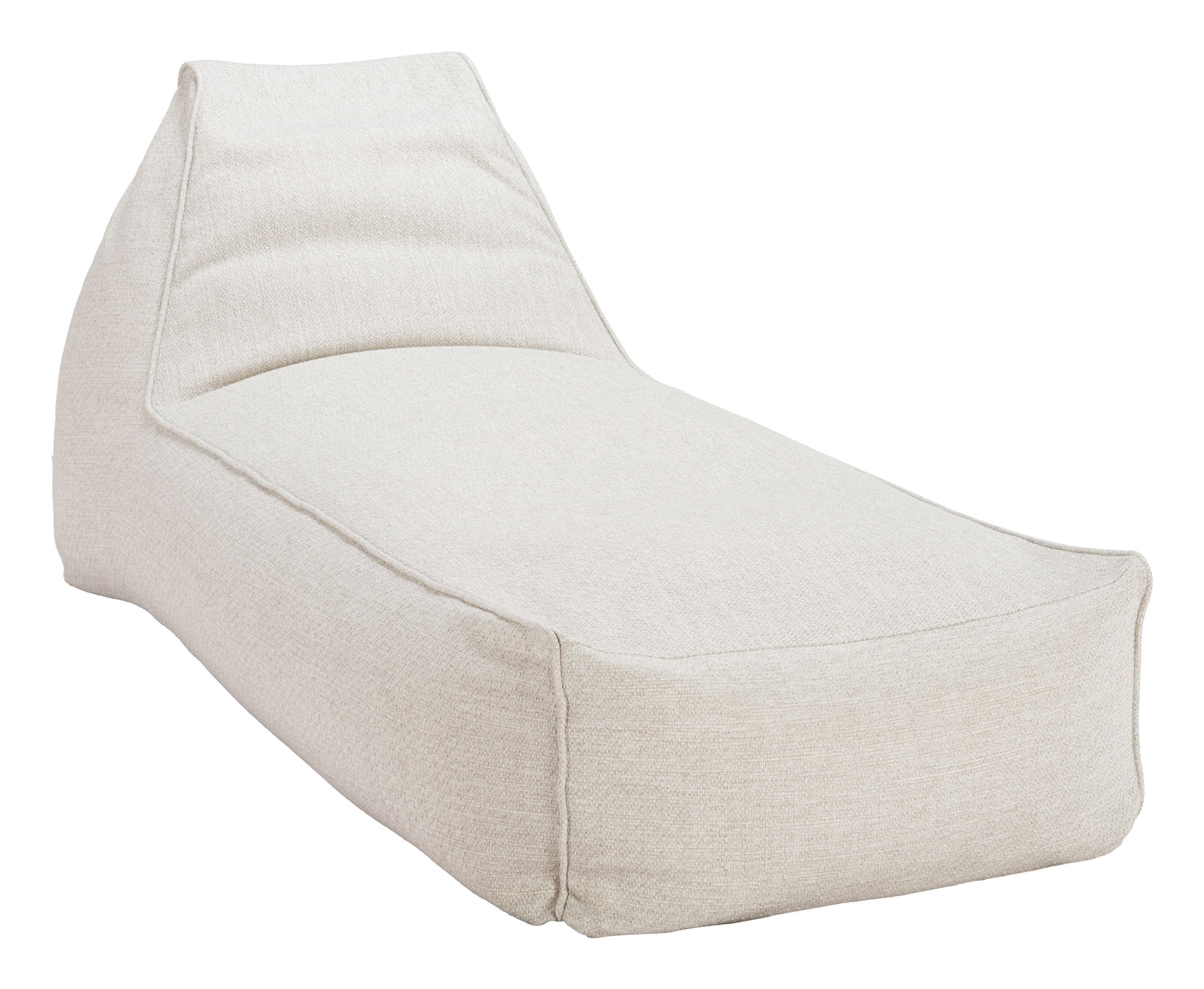 Kalm Chaise Lounge Beige - 6