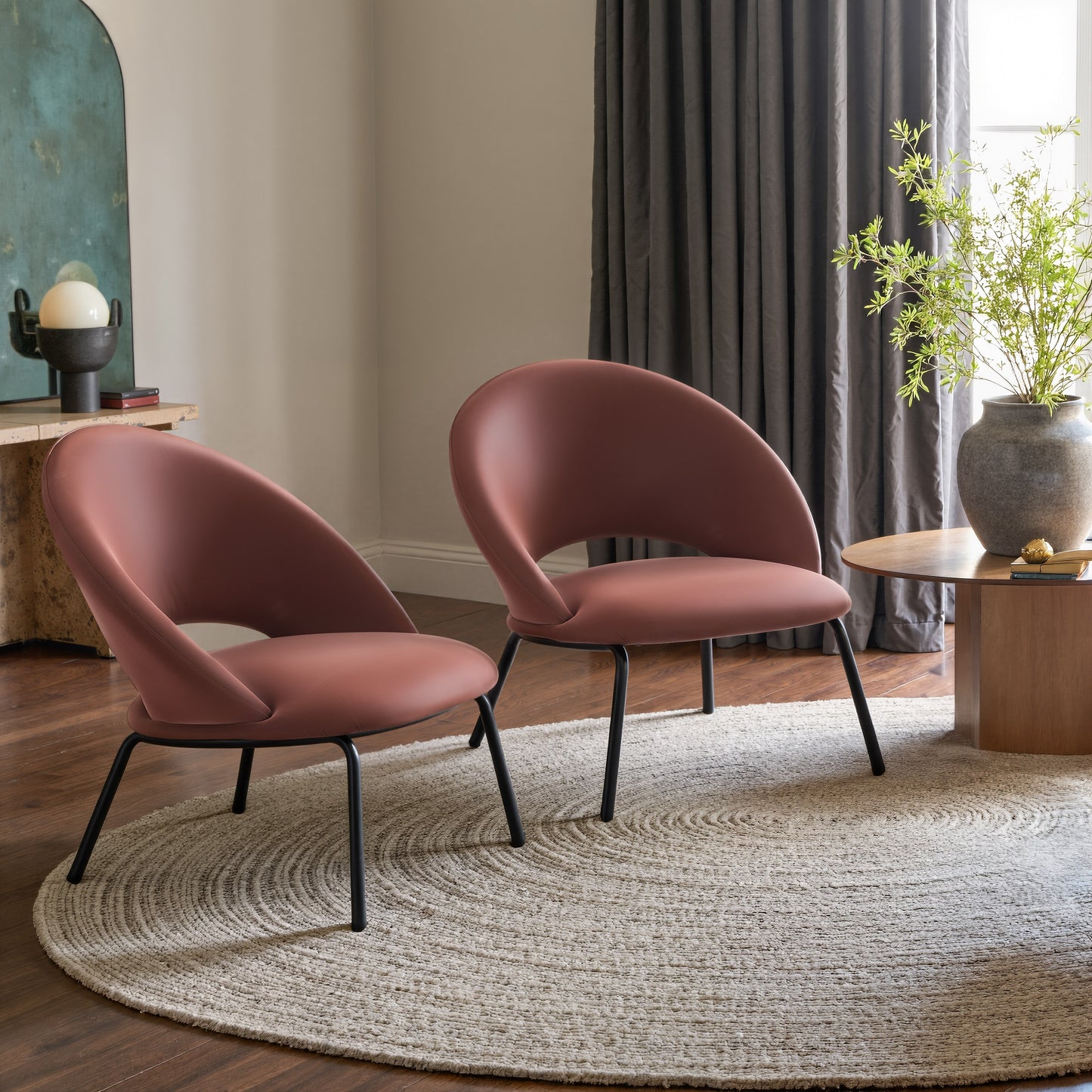 Zurich Accent Chair Brown - 8