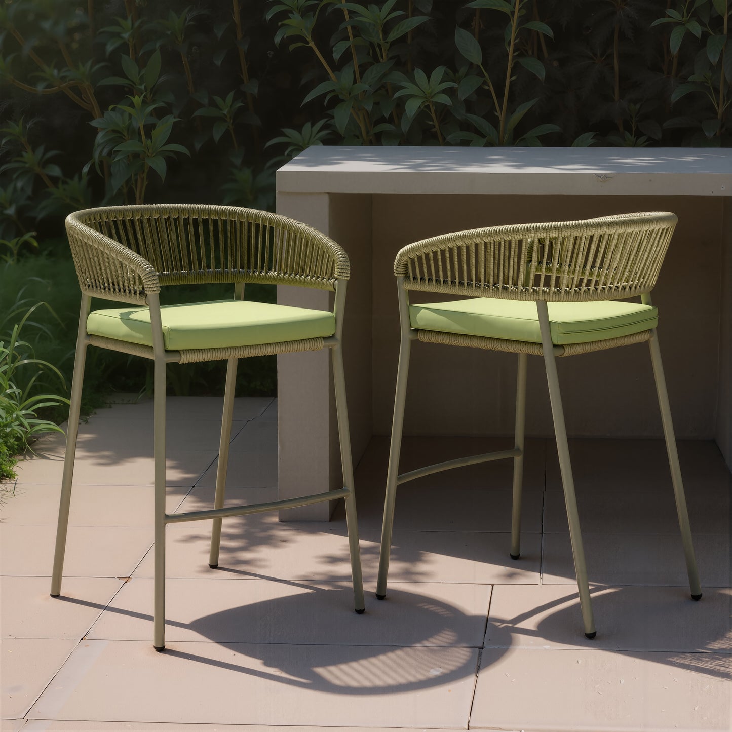 Skye Barstool (Set of 2) Green - 8