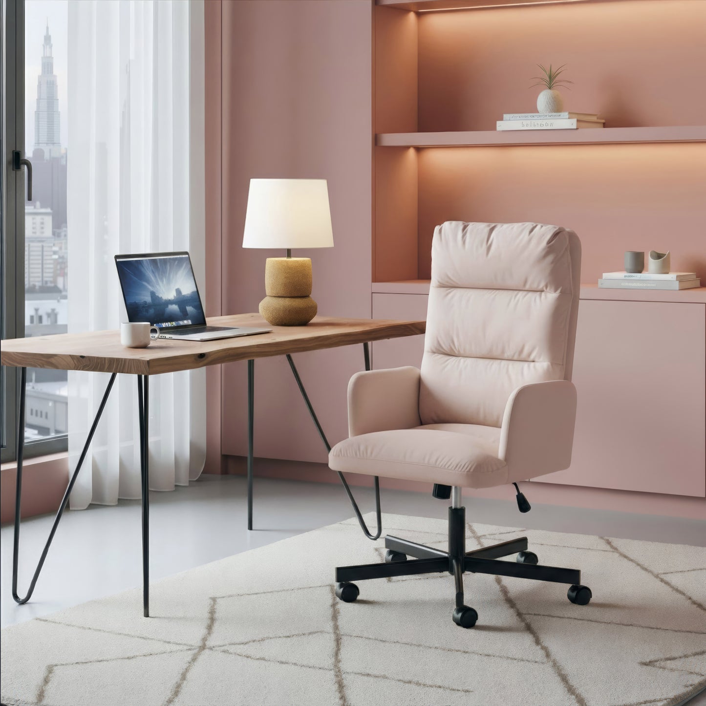 Sable Office Chair Ivory - 8