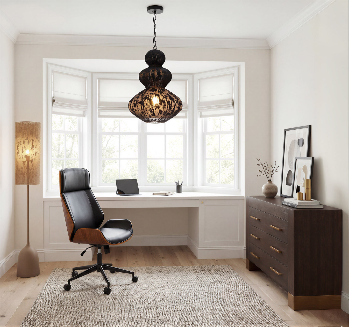 Kali Ceiling Lamp Black - 8