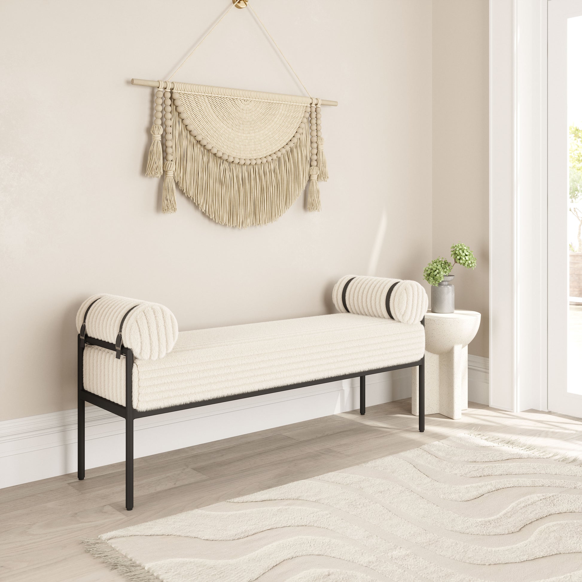 Barrow Bench Cream - 6