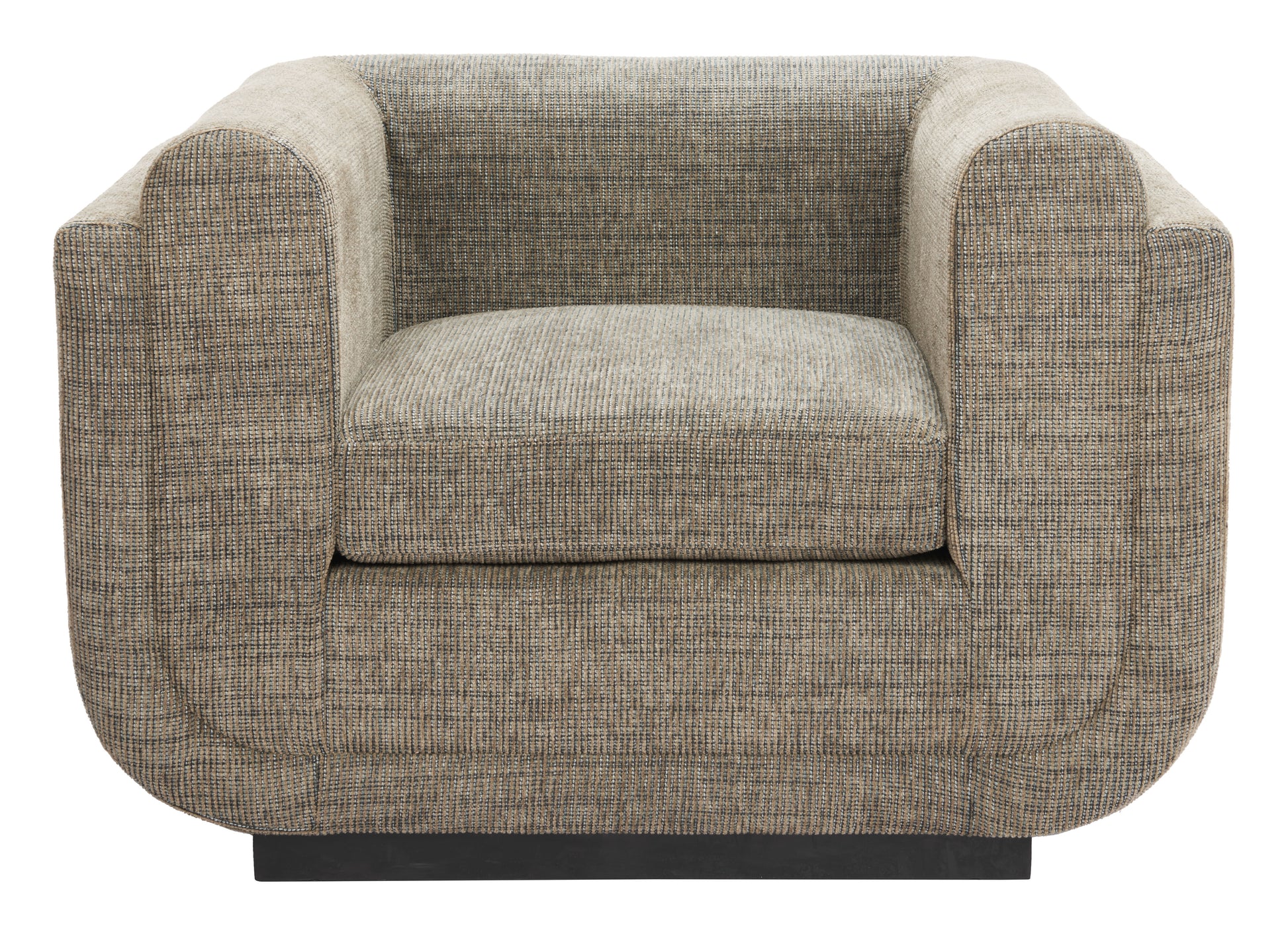 Sereneu Accent Chair Green Tweed - 3