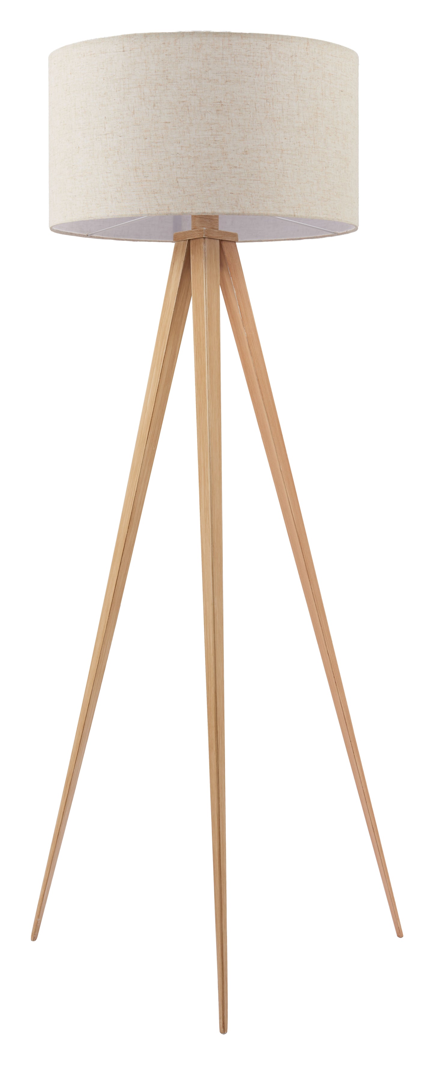 Imperial Floor Lamp Beige & Natural - 3