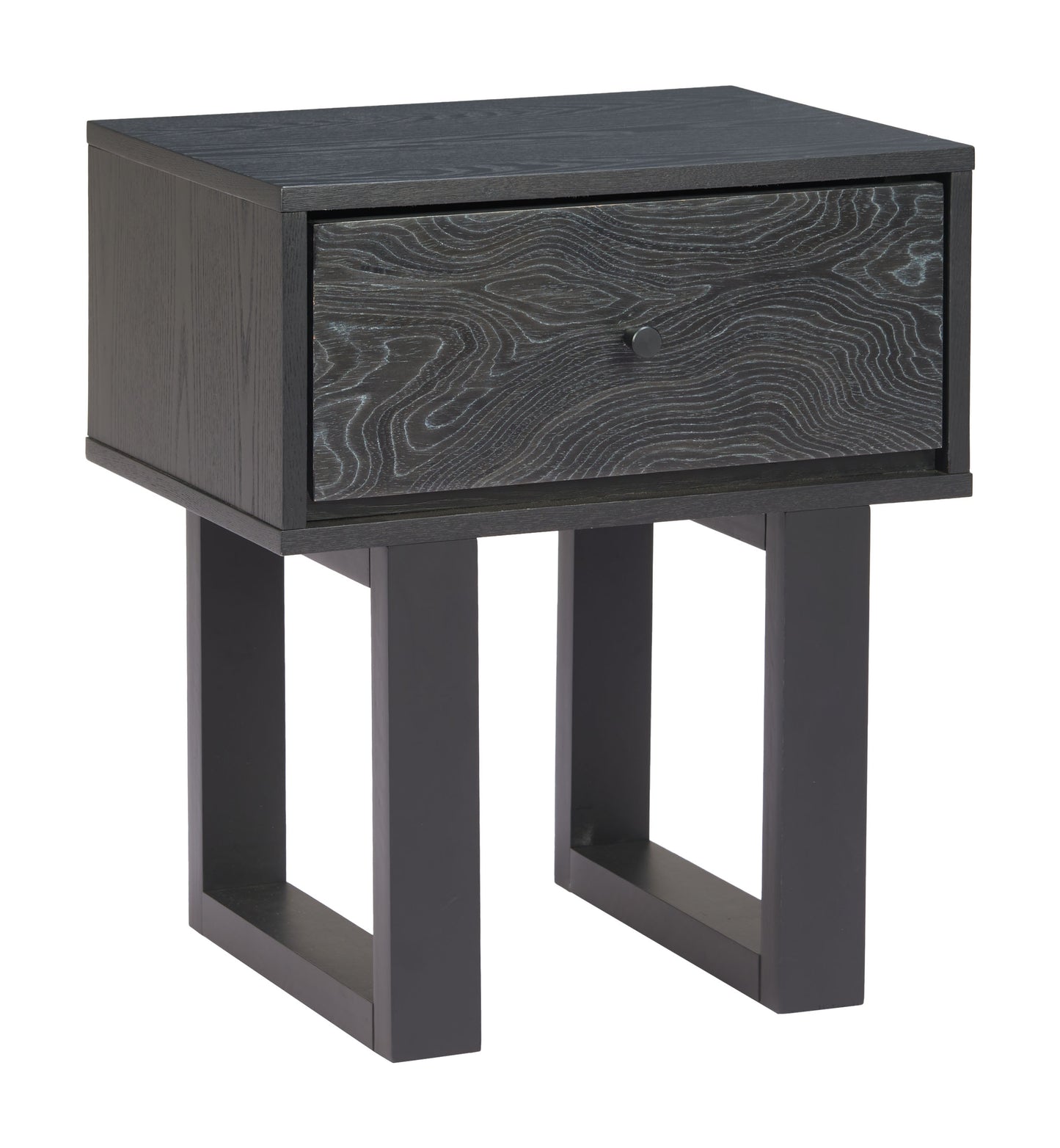 Gus Nightstand Black