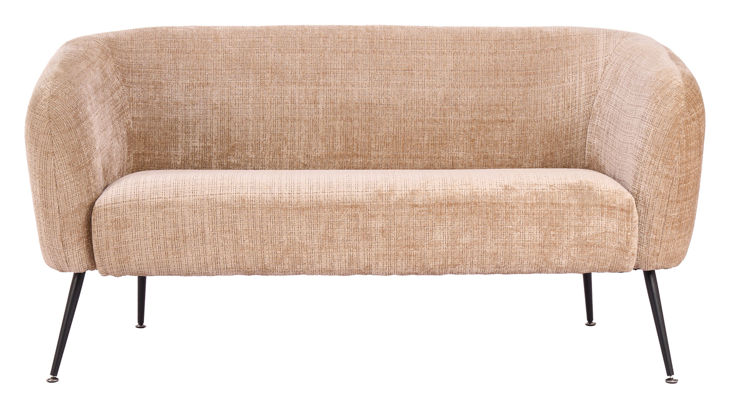 Racine Loveseat Linen Beige - 3