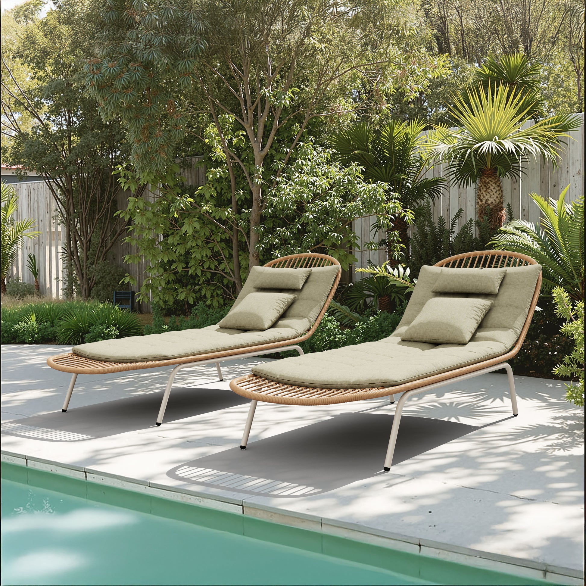 Skim Chaise Lounge Multicolor - 10