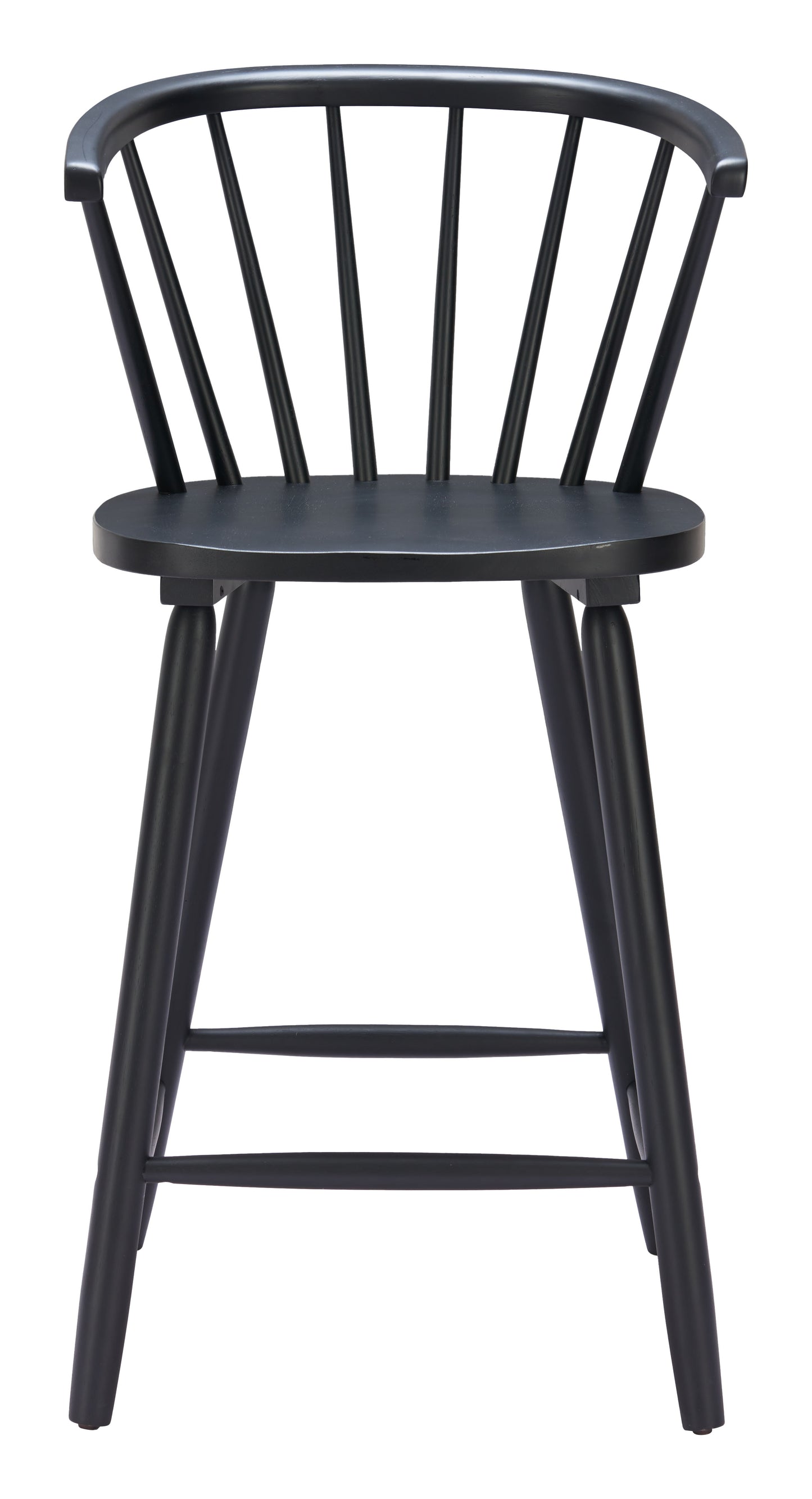 Stenger Counter Stool (Set of 2) Black - 3