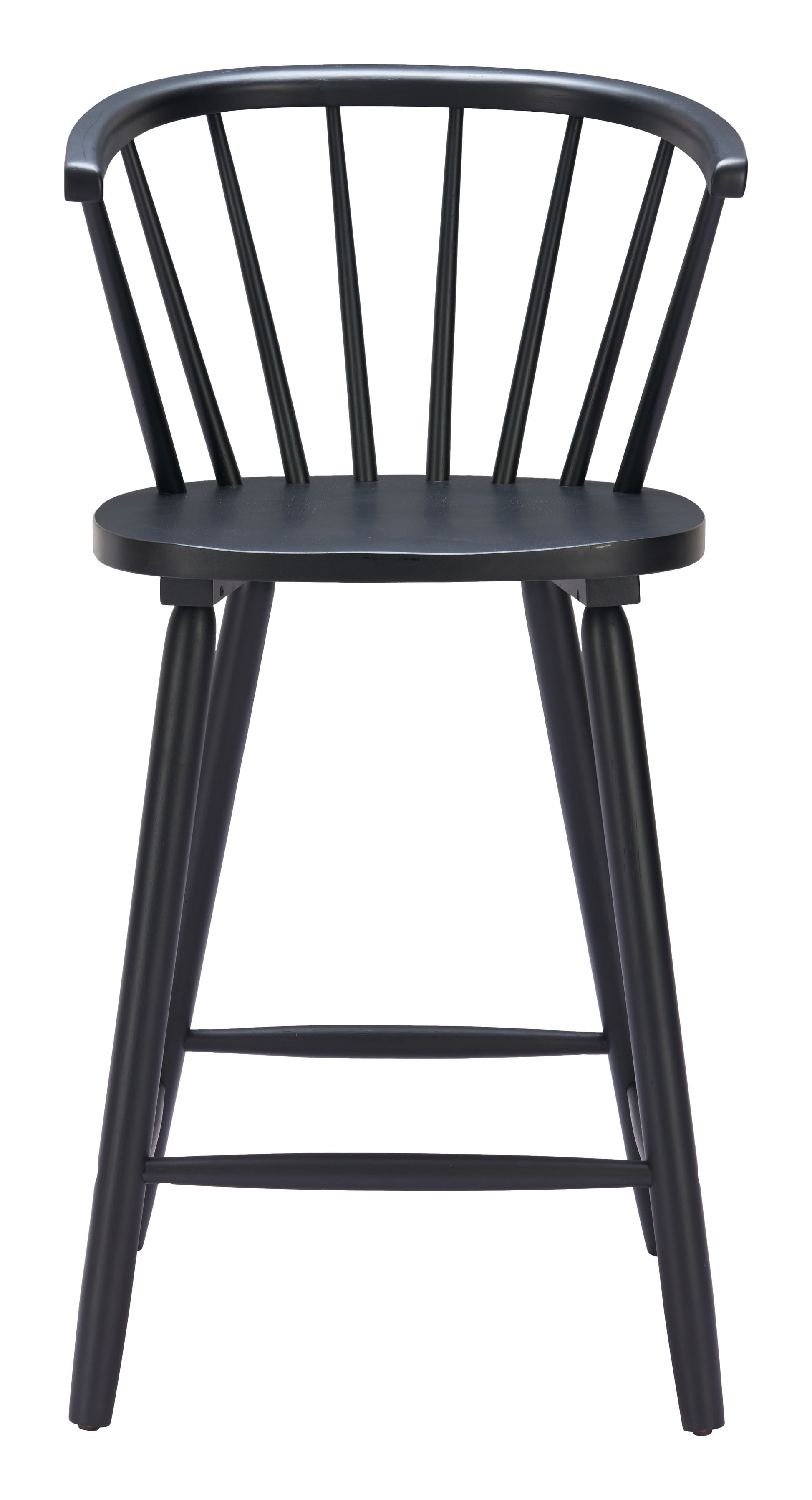 Stenger Counter Stool (Set of 2) Black - 3