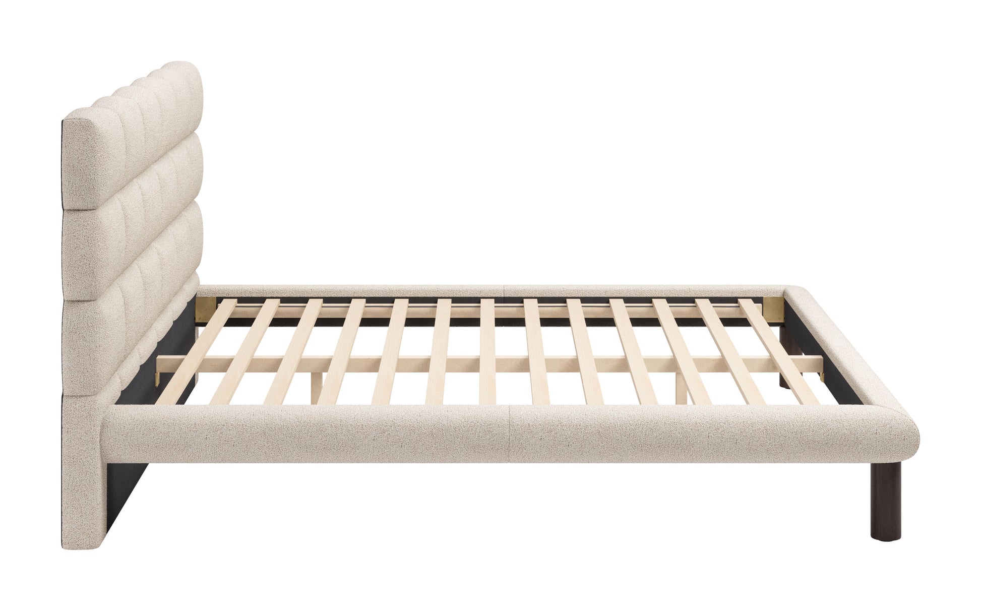 Placid King Bed Beige - 2