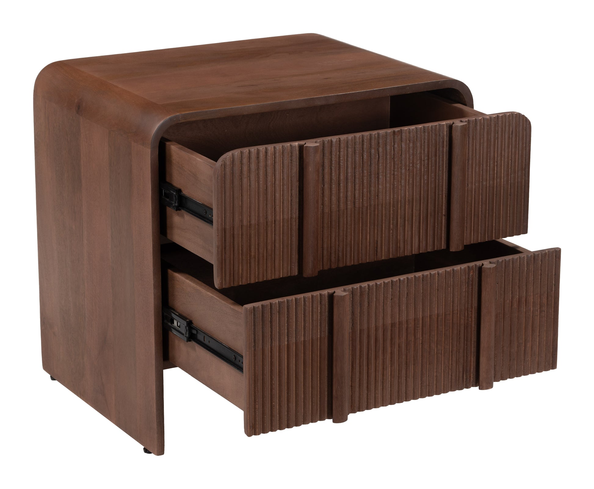 Calipso Nightstand Walnut - 5