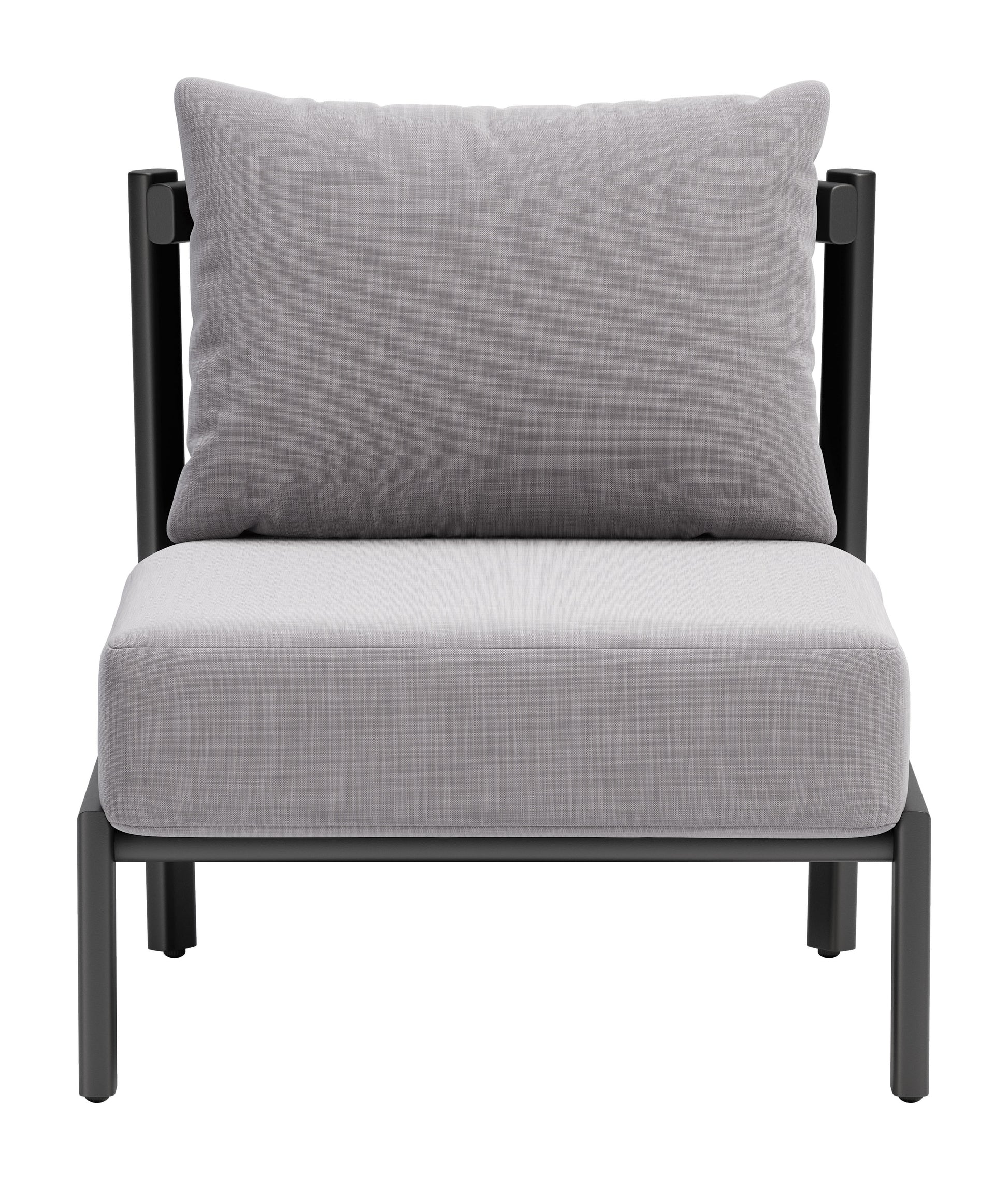 Horizon Accent Chair Gray - 3