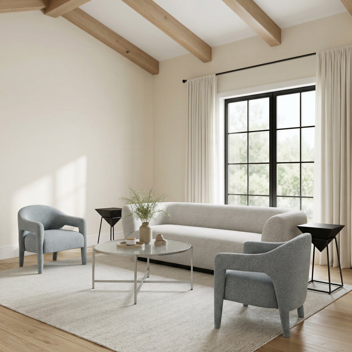 Zambet Sofa Pewter Gray - 10