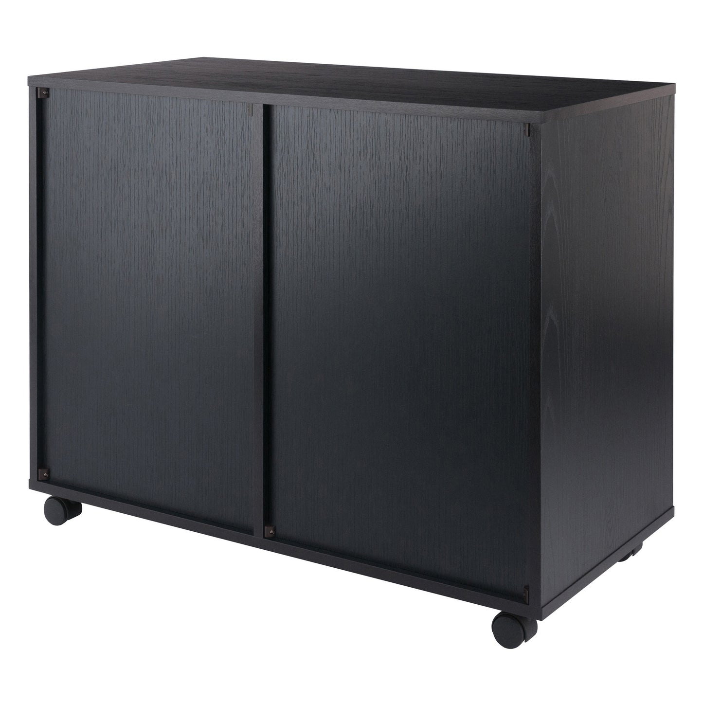 Halifax 6-Drawer Multi-Storage Mobile Cabinet, Black
