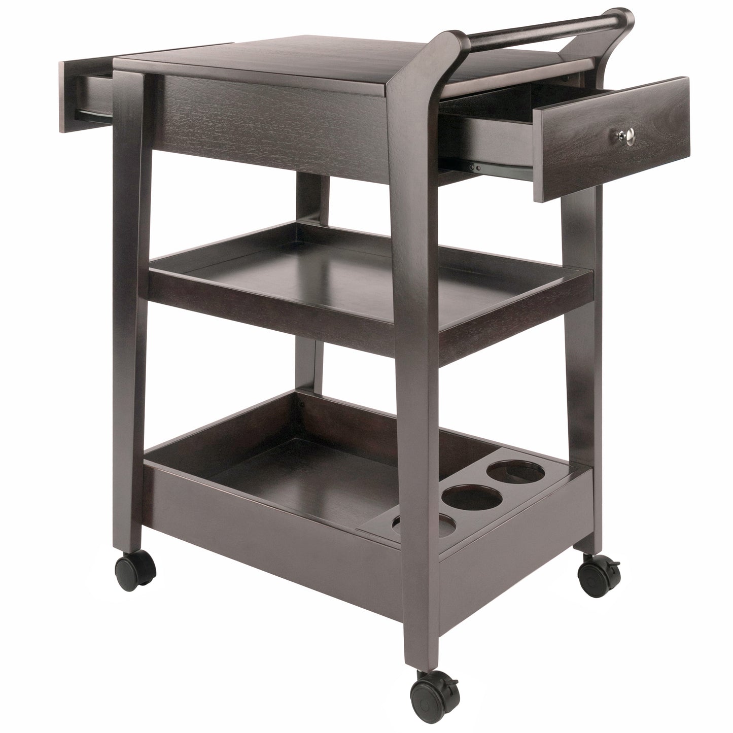 Jeston Entertainment Cart, Oyster Gray