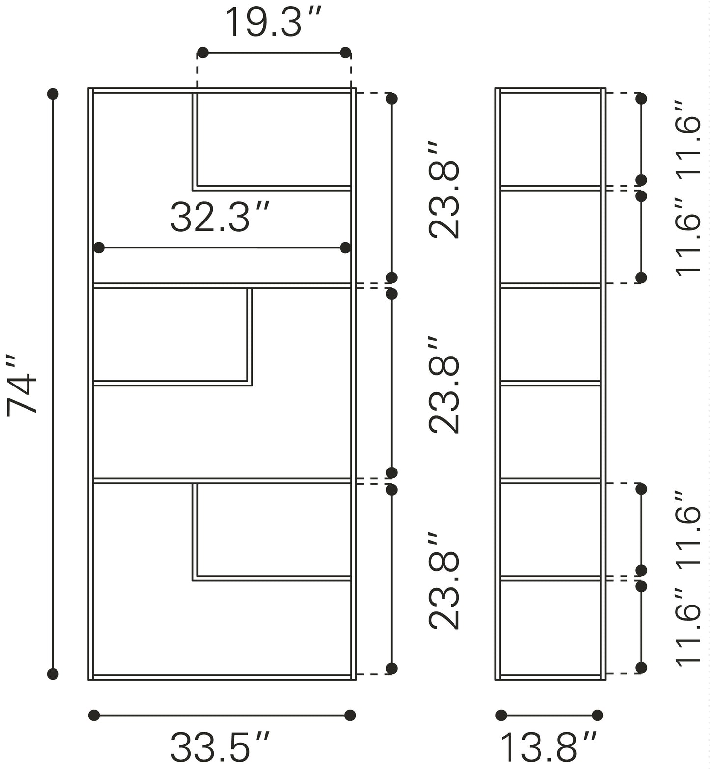 Pylo Shelf White