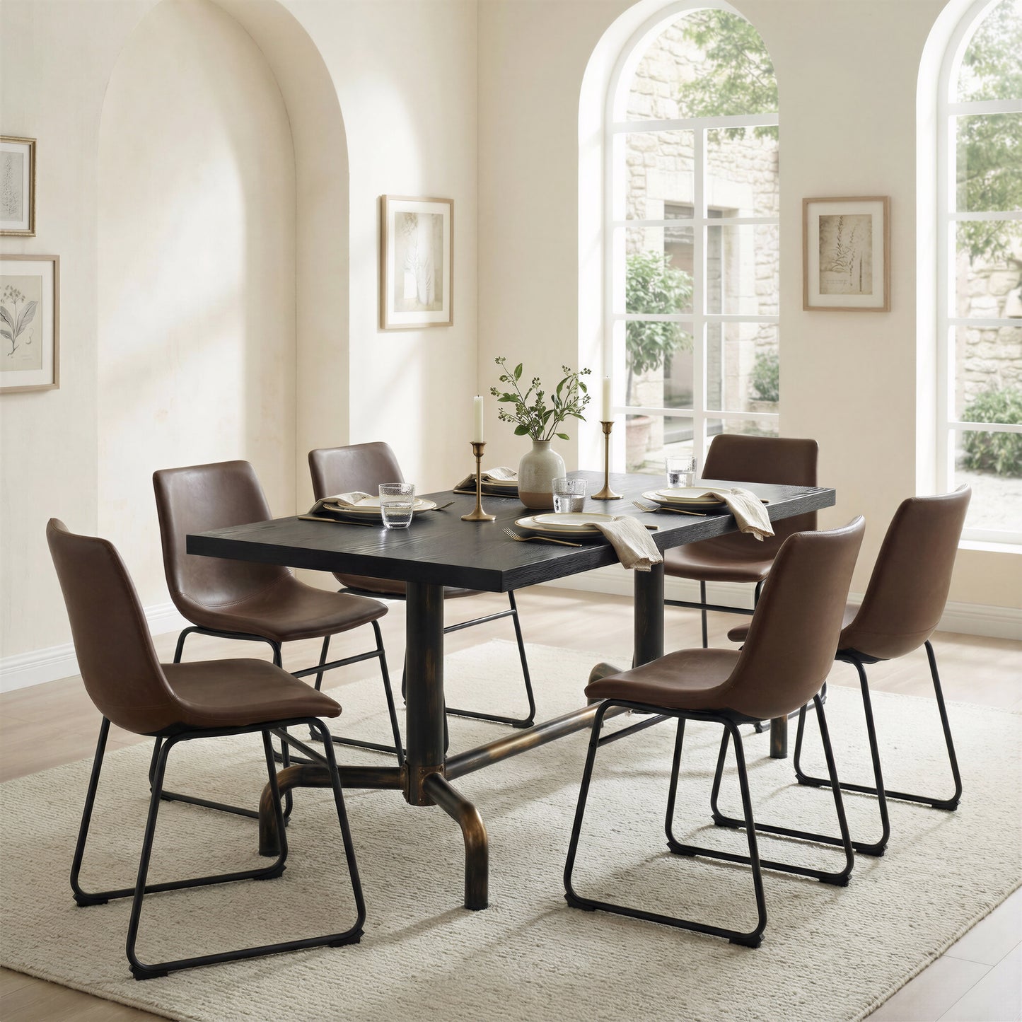 Neum Dining Table Black - 9