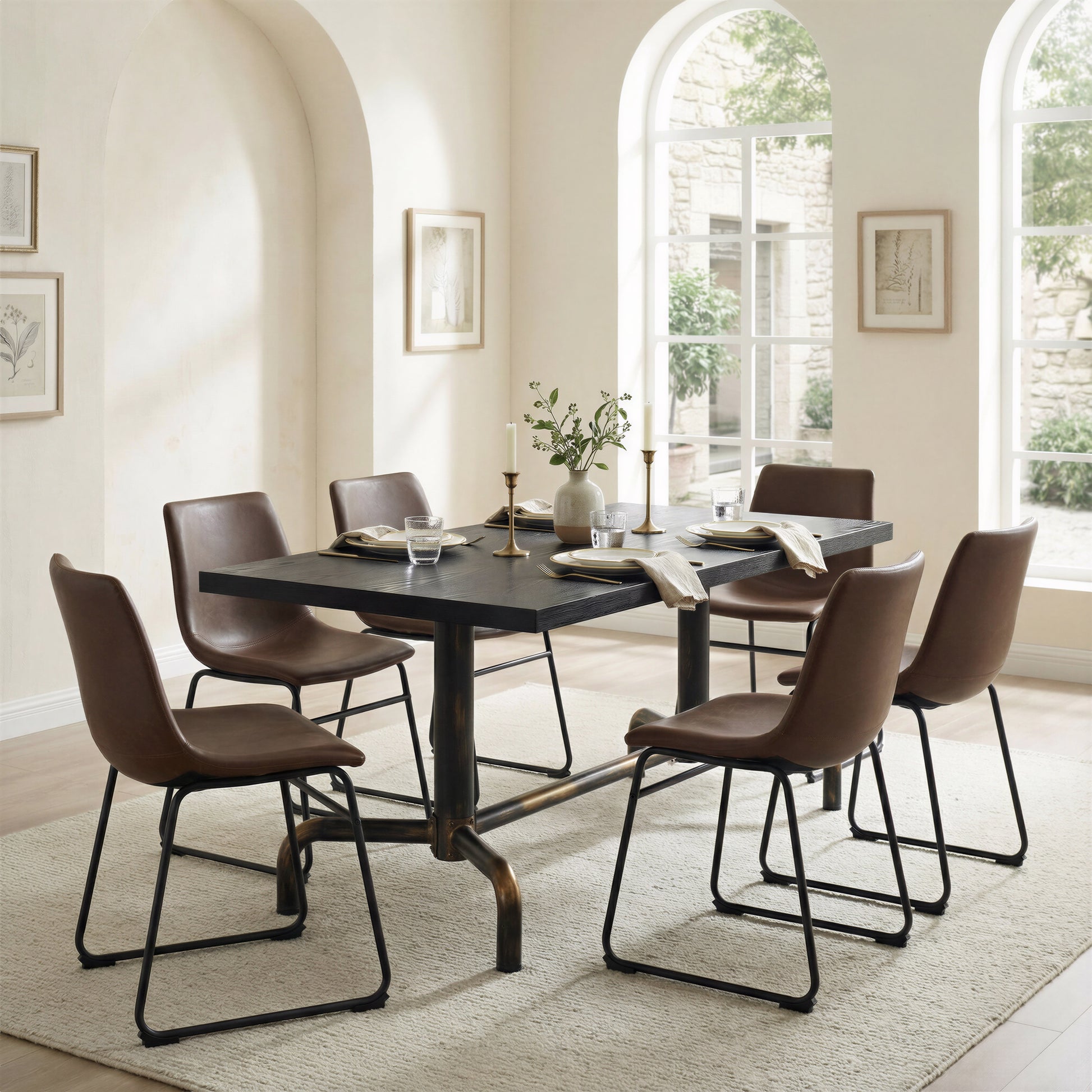 Neum Dining Table Black - 9