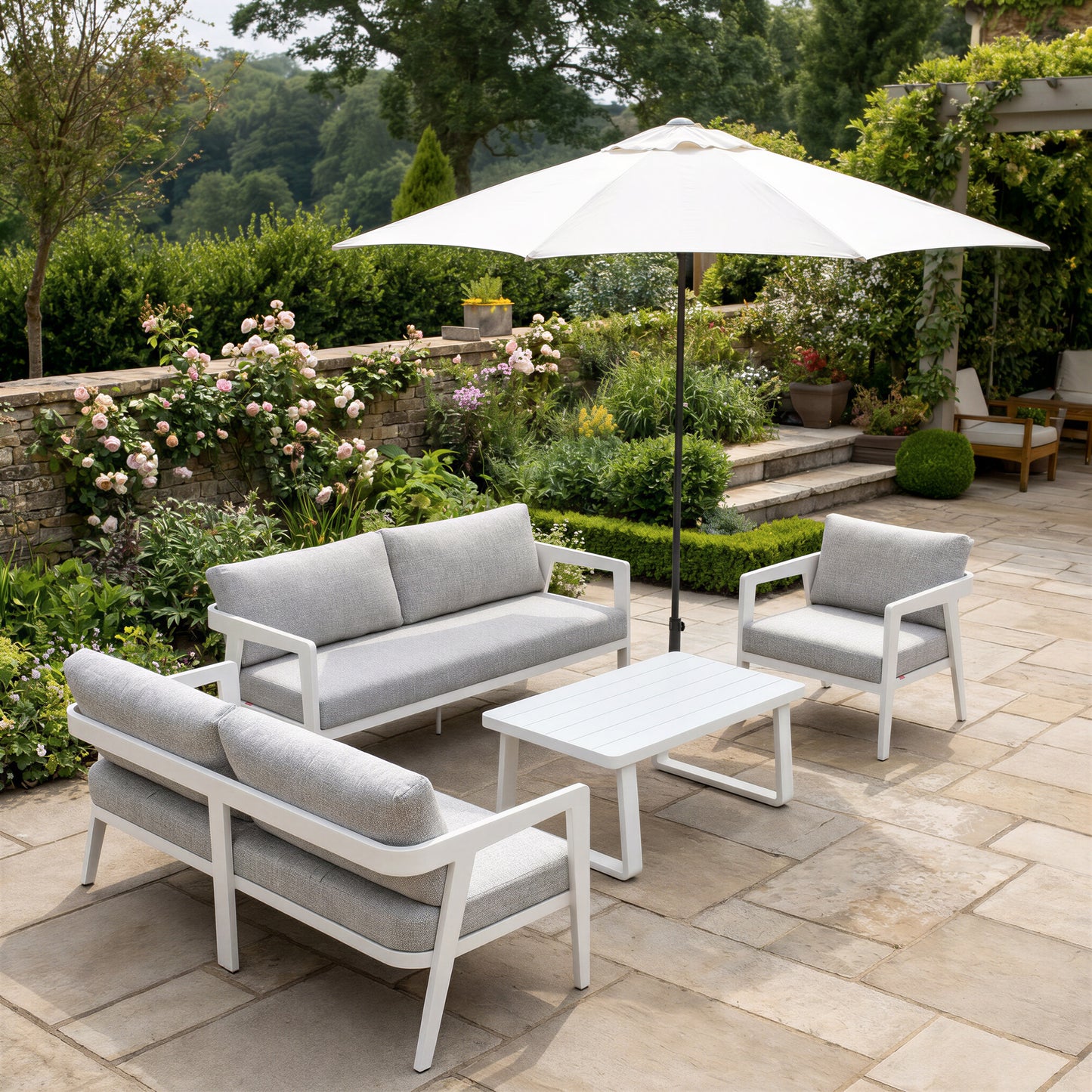 Roccia Sofa Gray - 8
