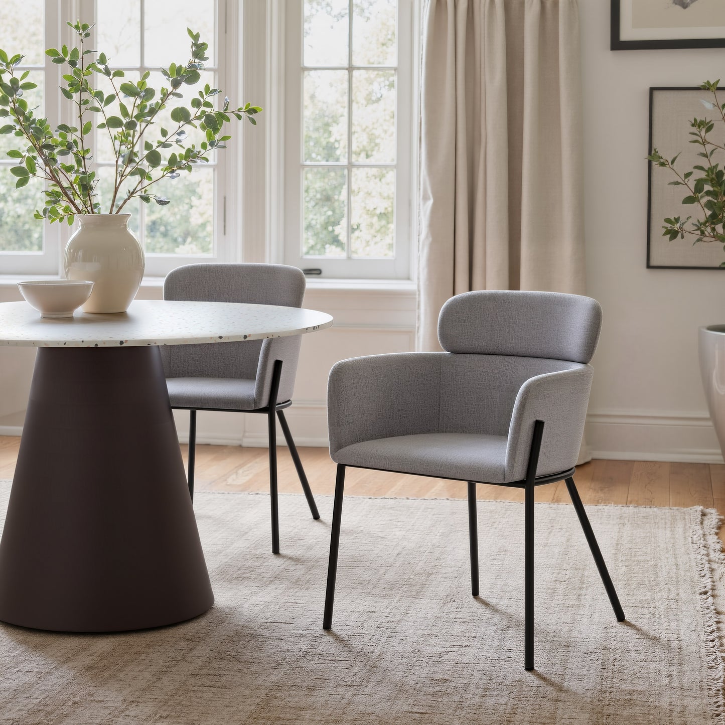 Bremor Dining Chair (Set of 2) Slate Gray - 10