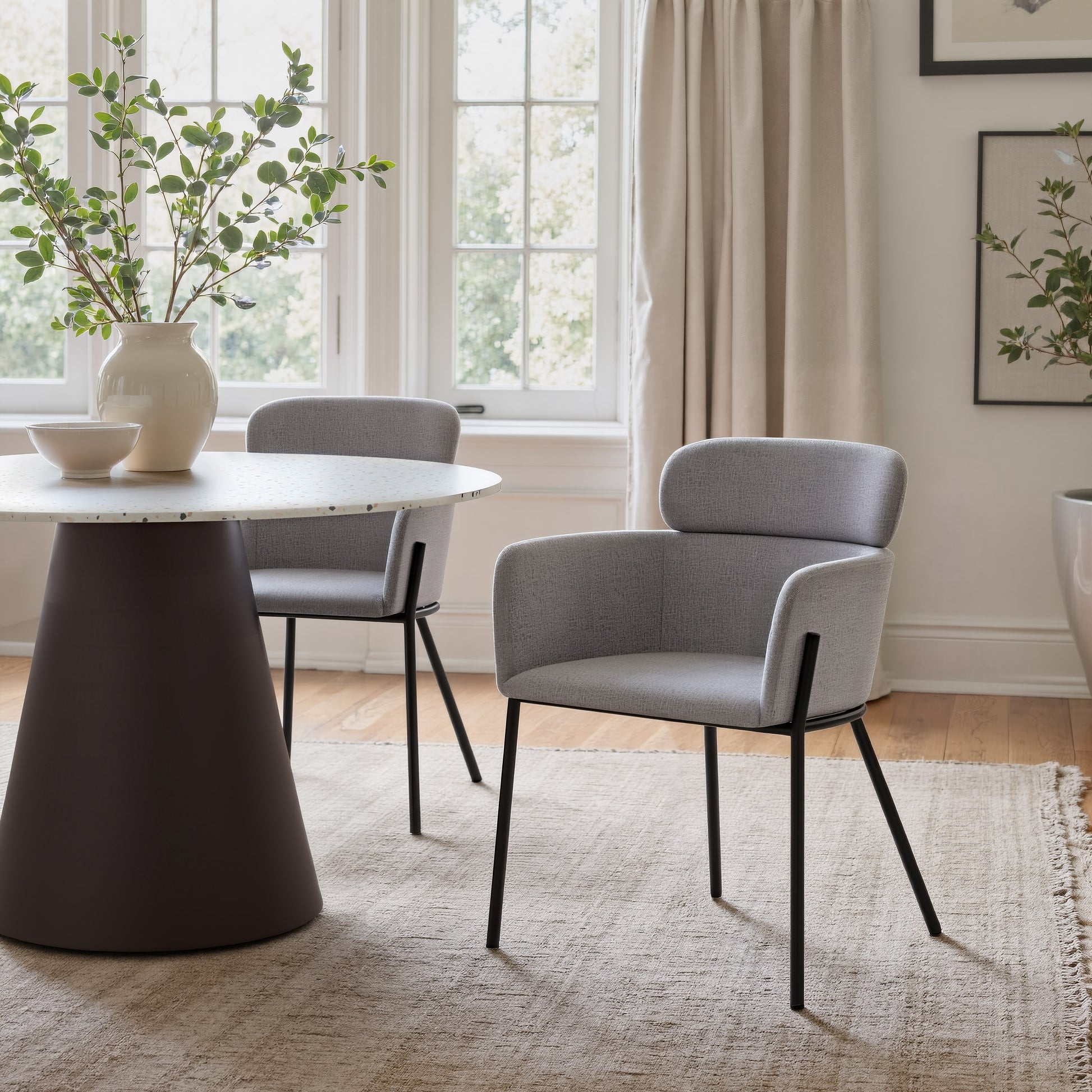 Bremor Dining Chair (Set of 2) Slate Gray - 10