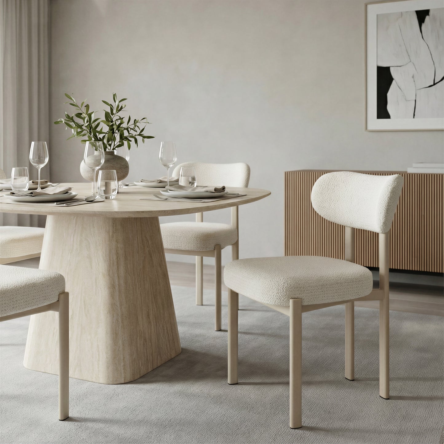 Brim Dining Table Natural - 10