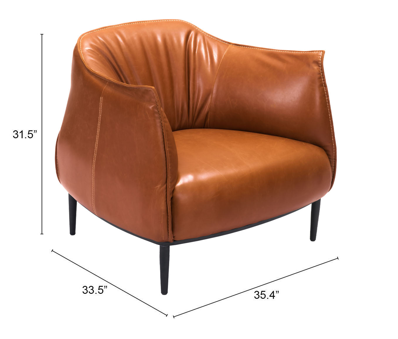 Julian Accent Chair Coffee