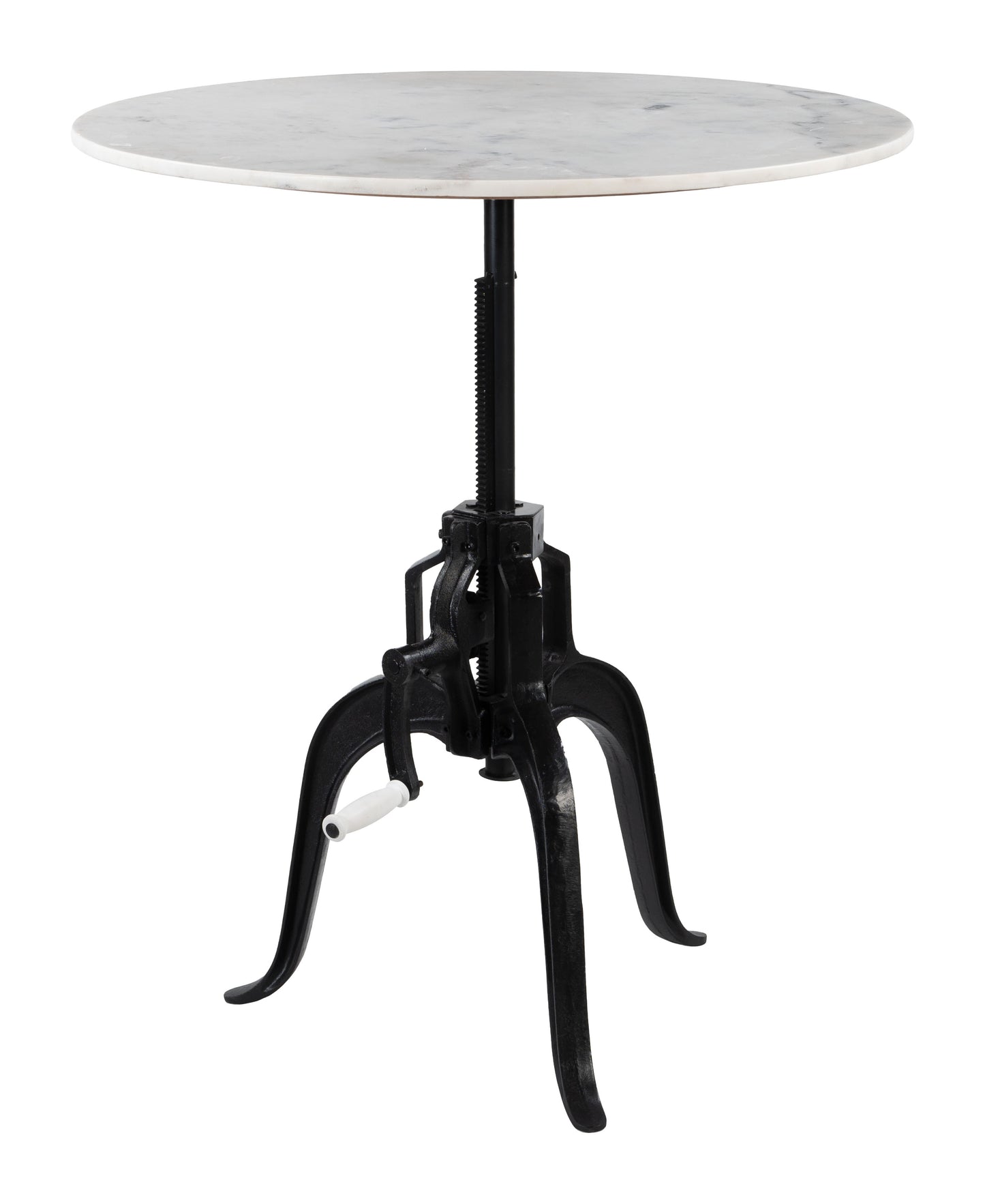 Mufid Bistro Table White & Black - 4