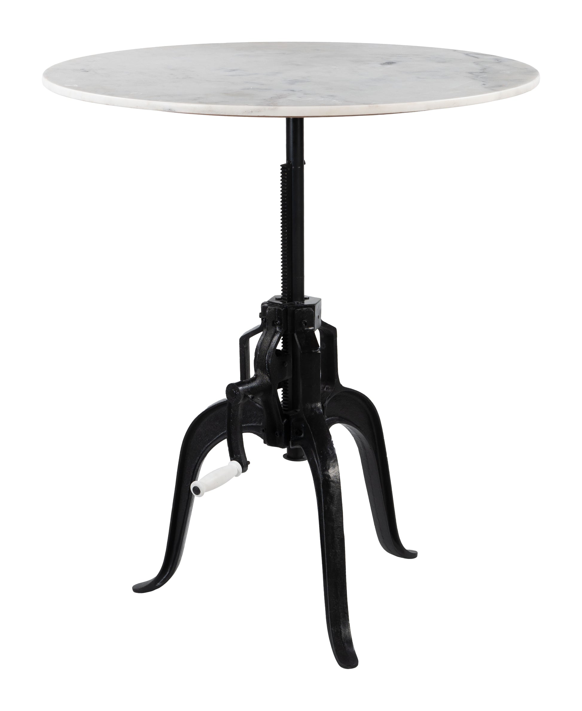 Mufid Bistro Table White & Black - 4