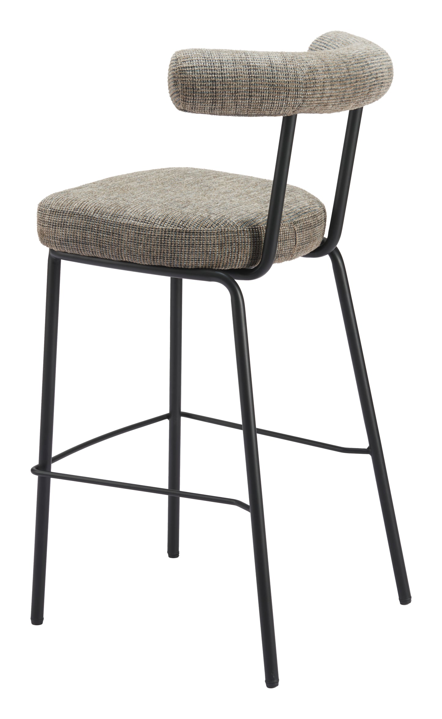 Kede Barstool Green Tweed - 5