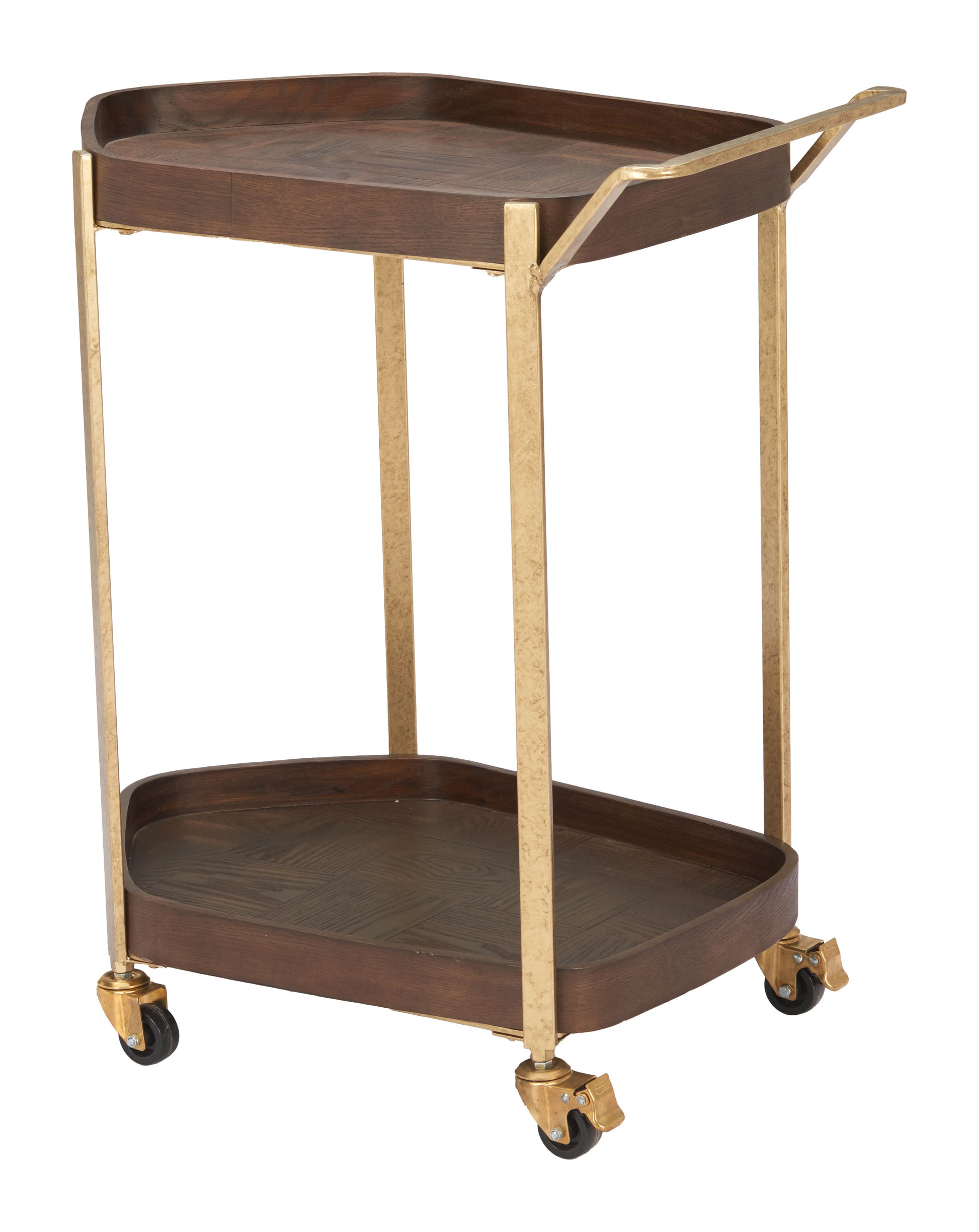 Stela Bar Cart Walnut - 5