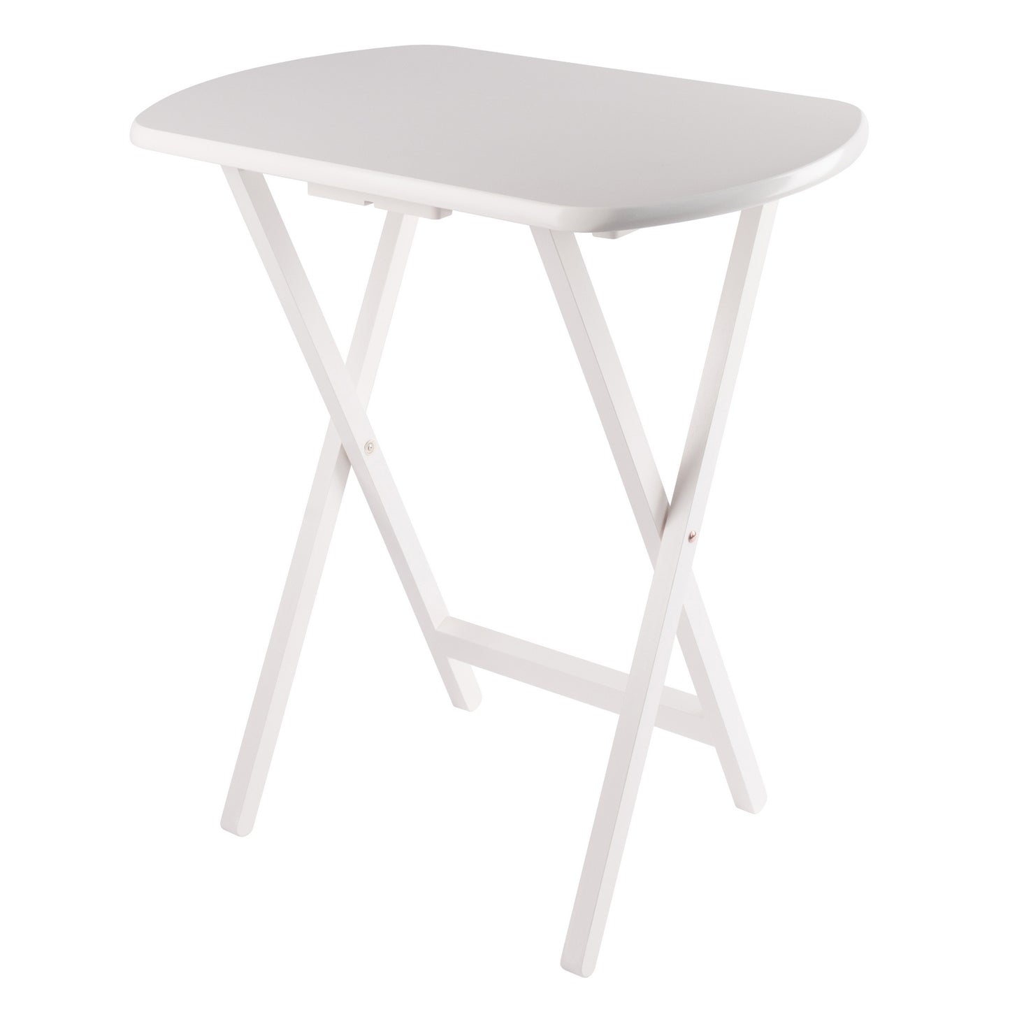 Corbett 2-Pc Oversized Snack Tables, White