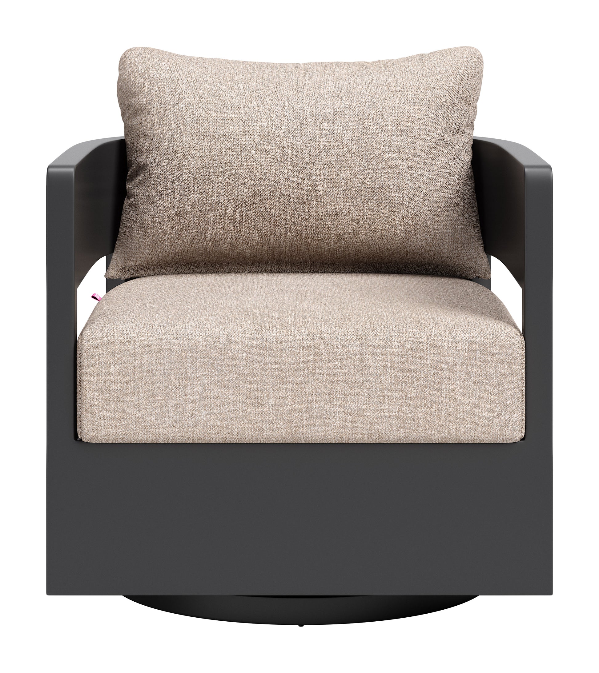 Foret Swivel Chair Black - 3
