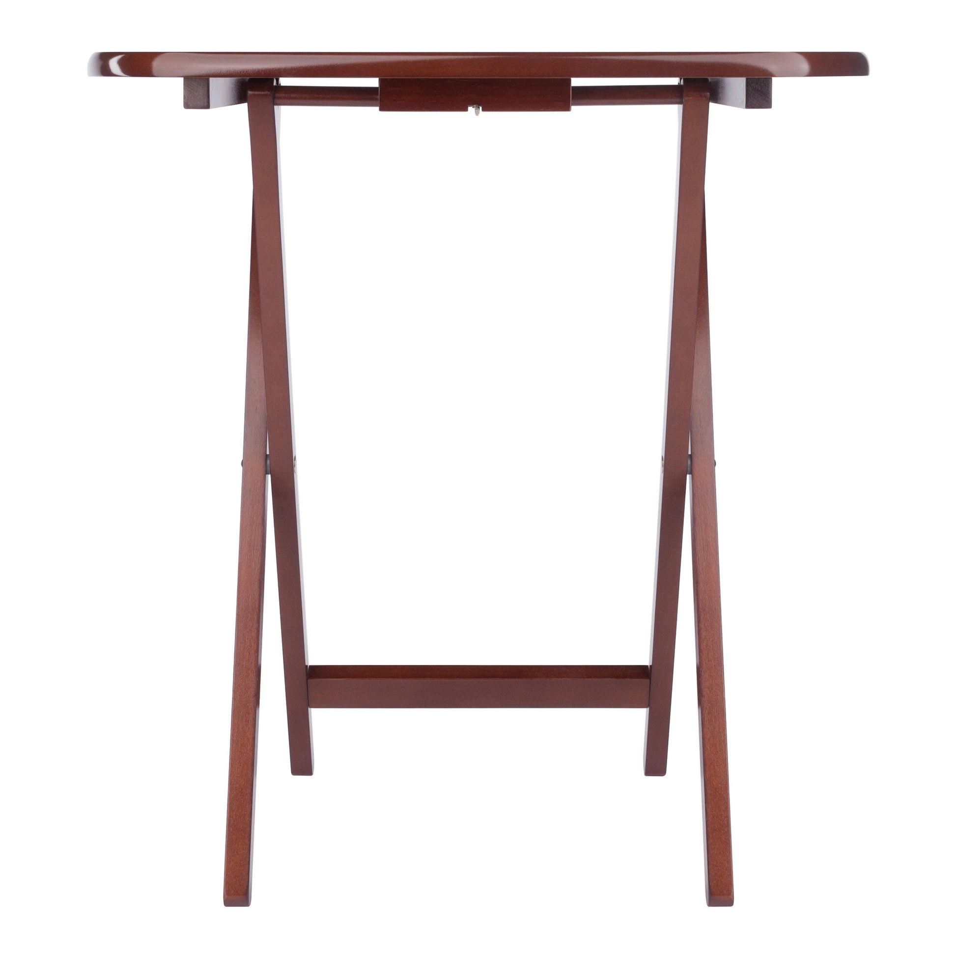 Corbett 2-Pc Oversized Snack Tables, Walnut