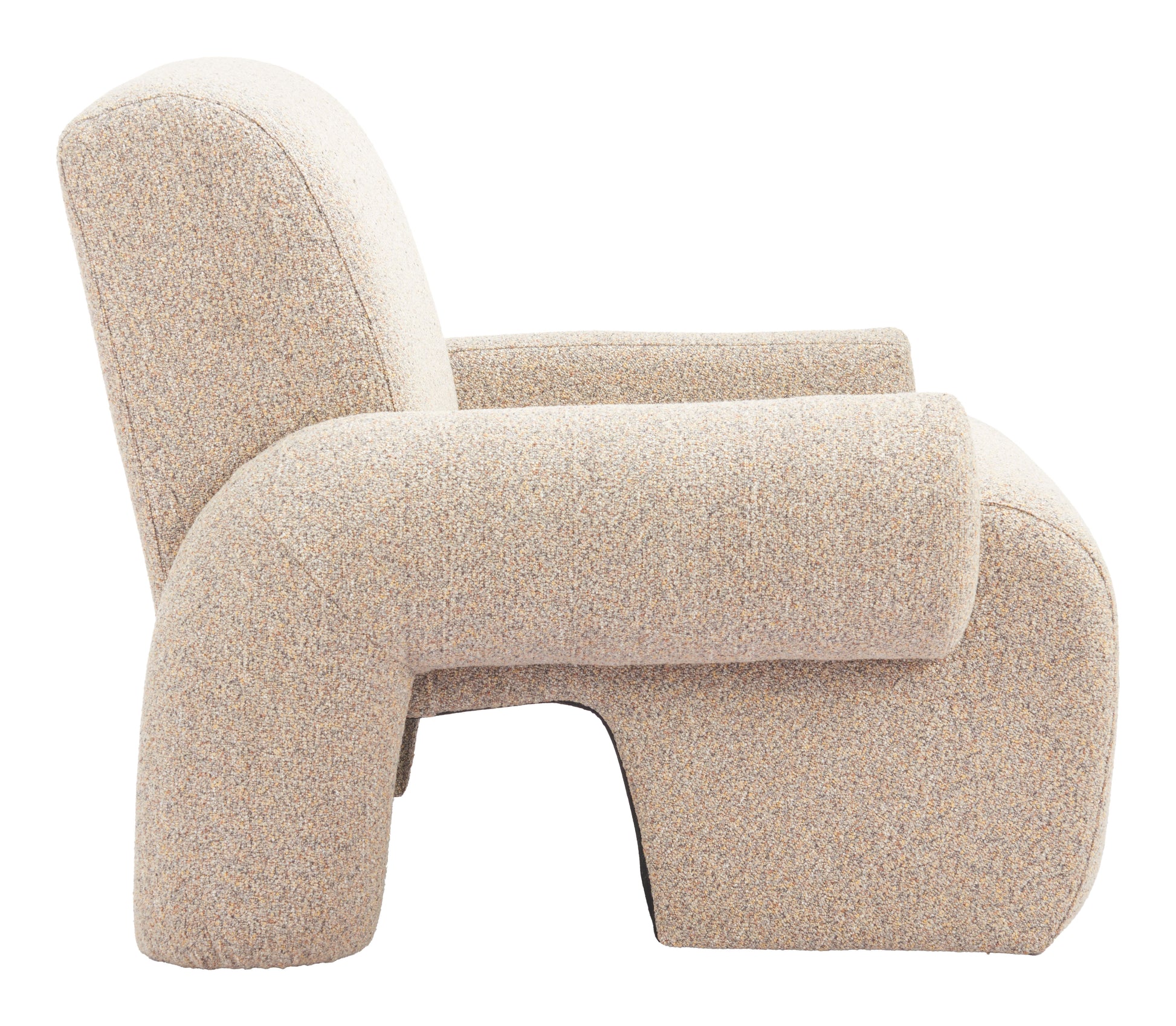 Rura Accent Chair Heathered Beige - 2