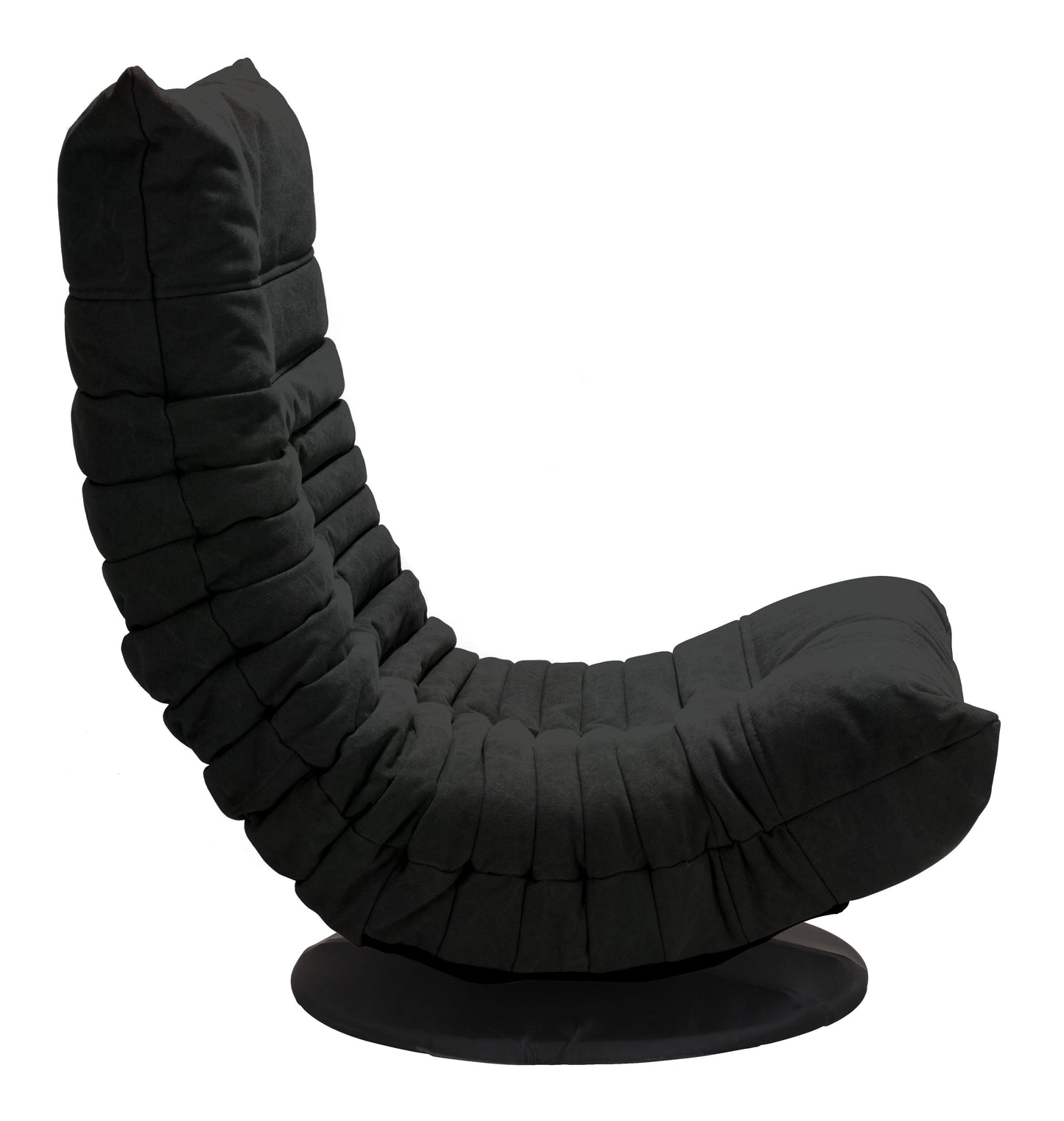 Down Low Swivel Chair Black