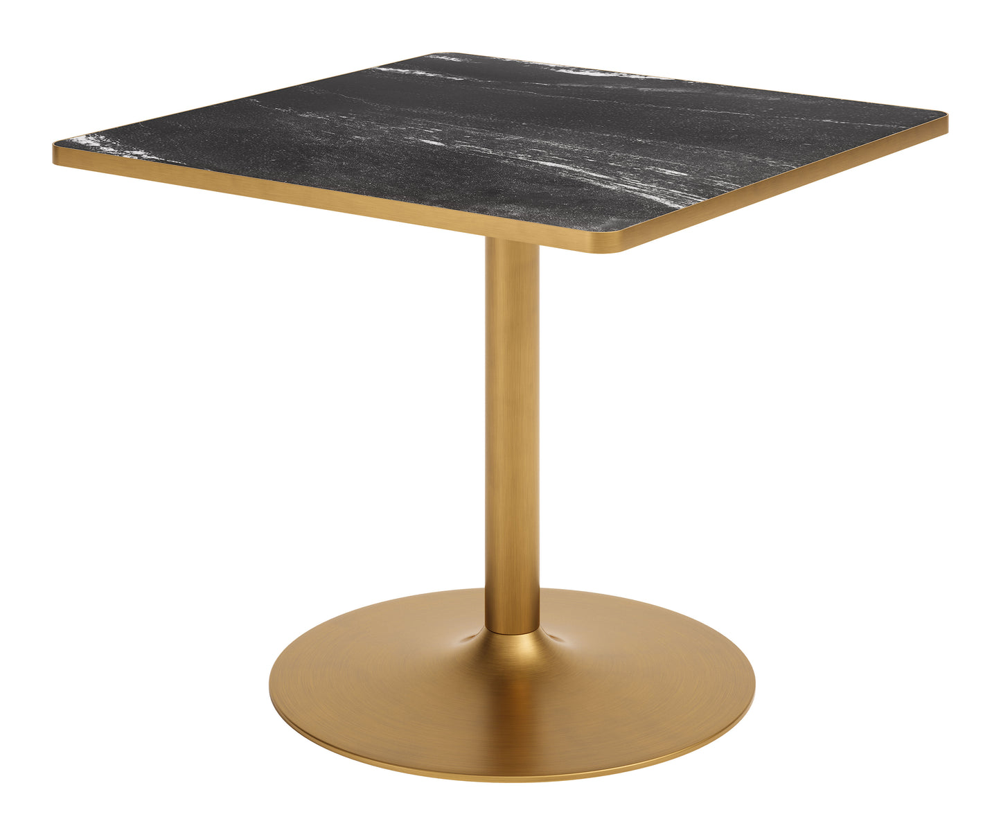 Caliza Dining Table Black & Gold - 4