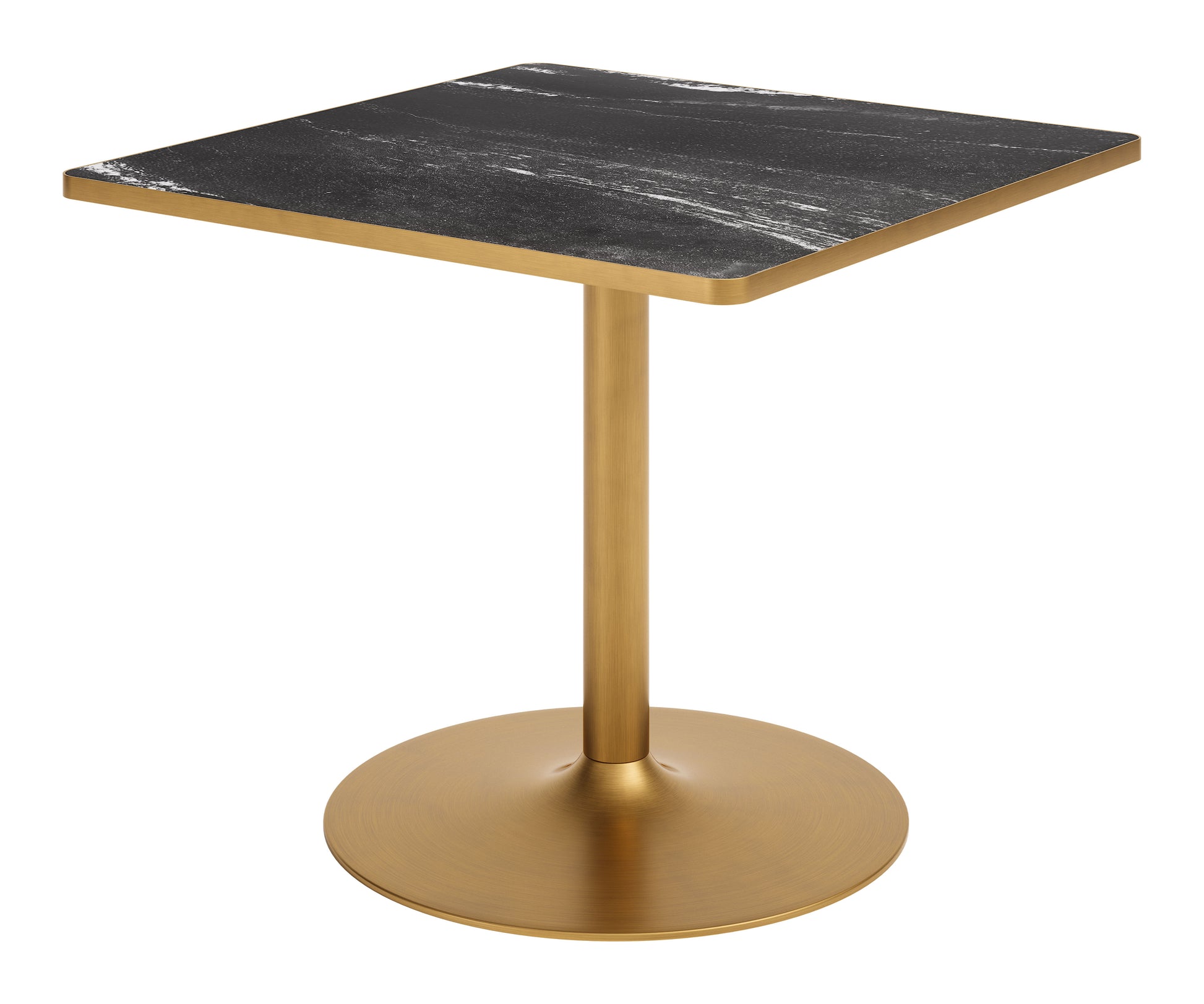 Caliza Dining Table Black & Gold - 4