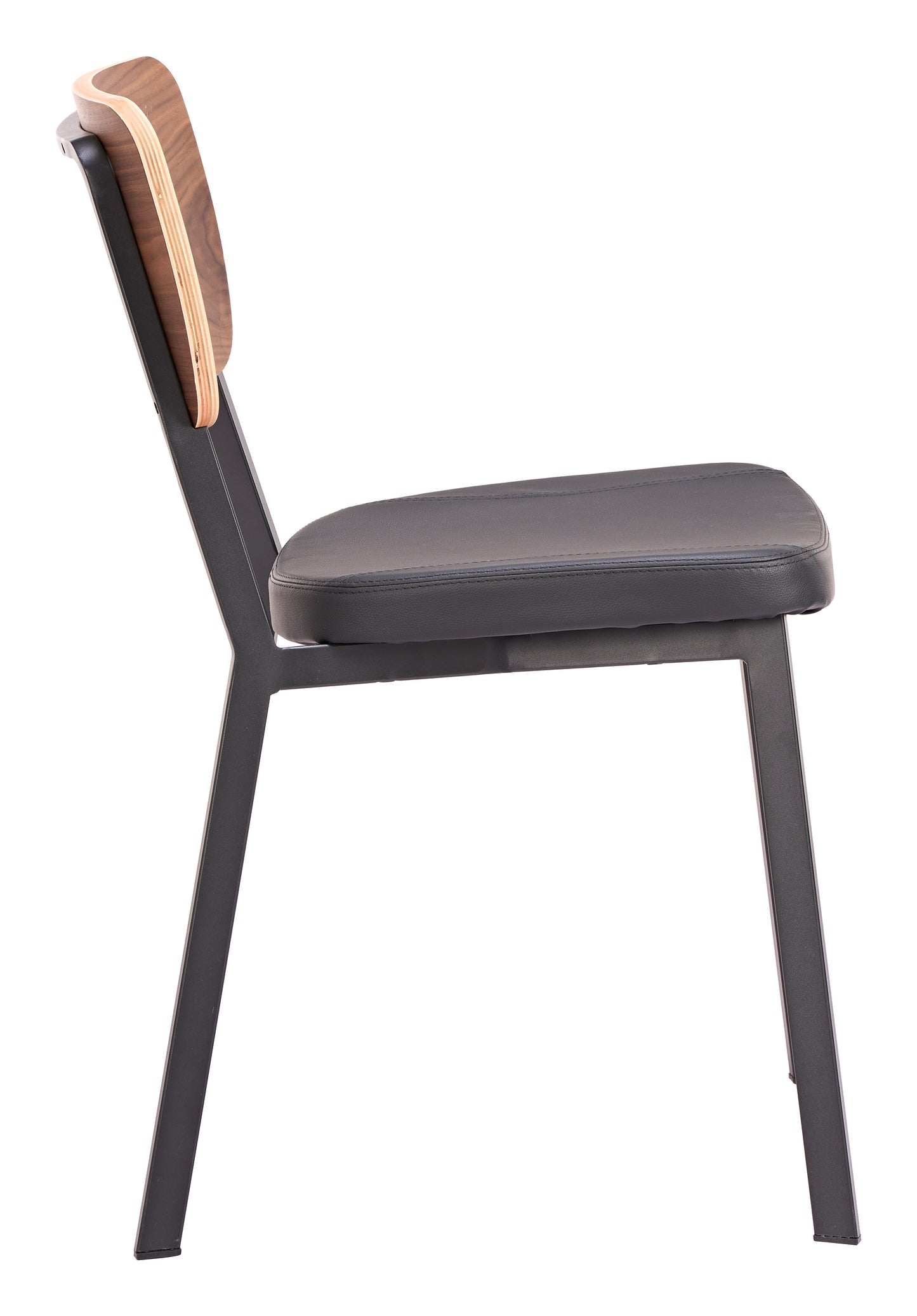 Ardenne Dining Chair (Set of 4) Black & Brown - 2