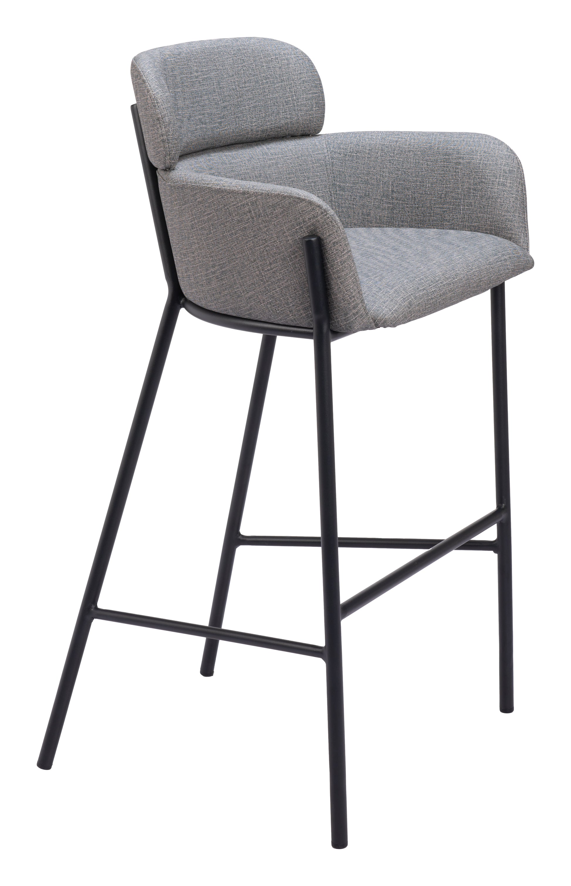 Bremor Barstool Slate Gray - 6