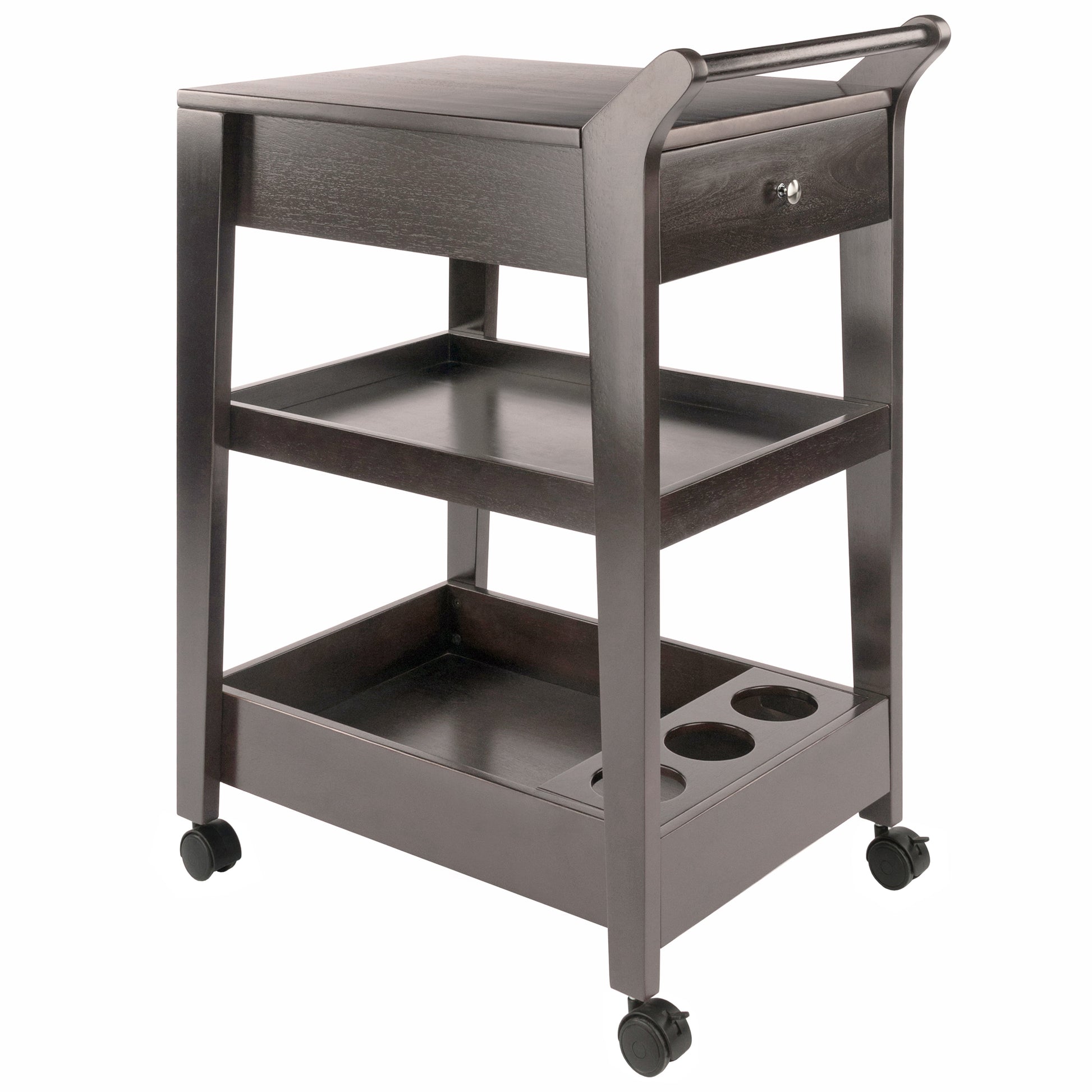 Jeston Entertainment Cart, Oyster Gray