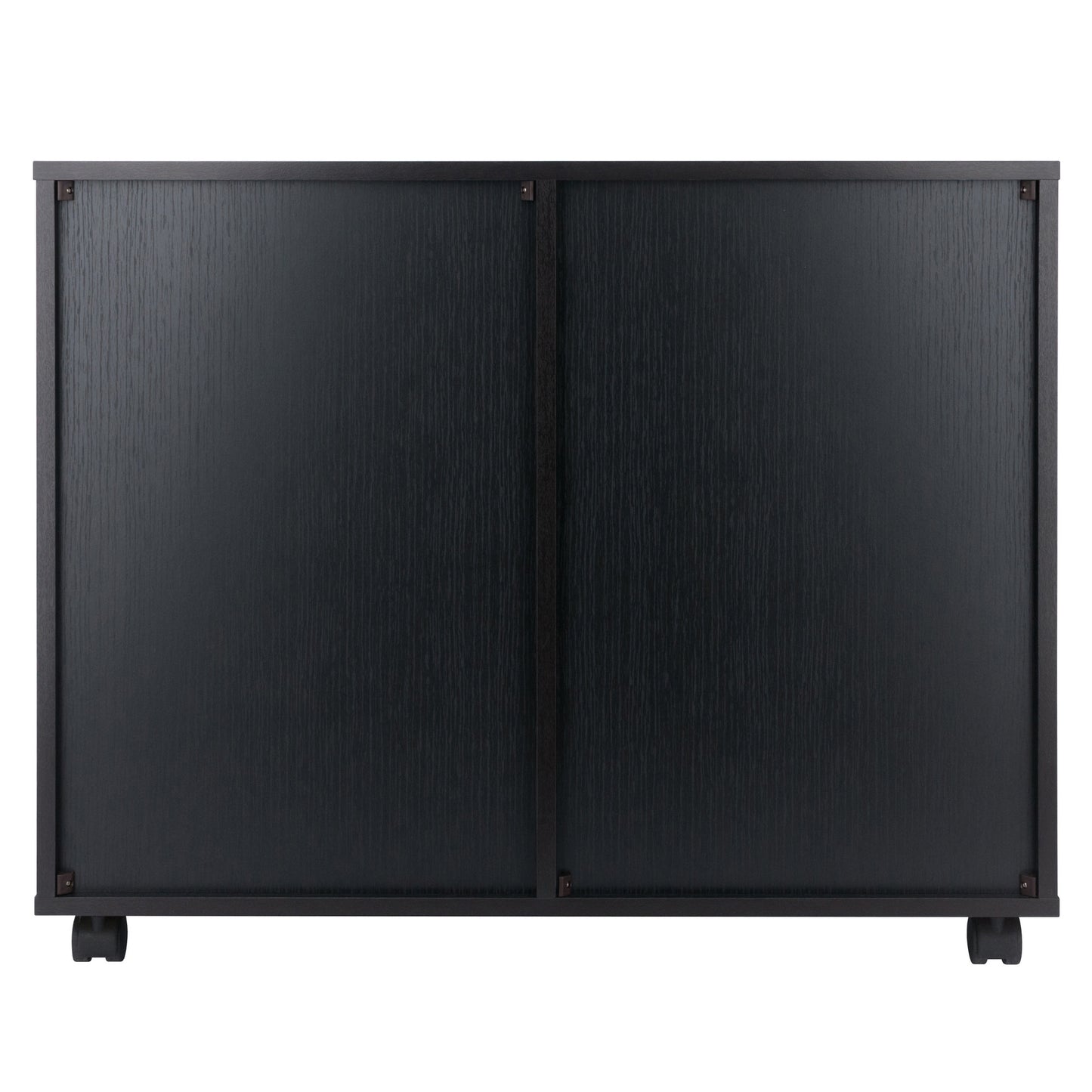 Halifax 6-Drawer Multi-Storage Mobile Cabinet, Black