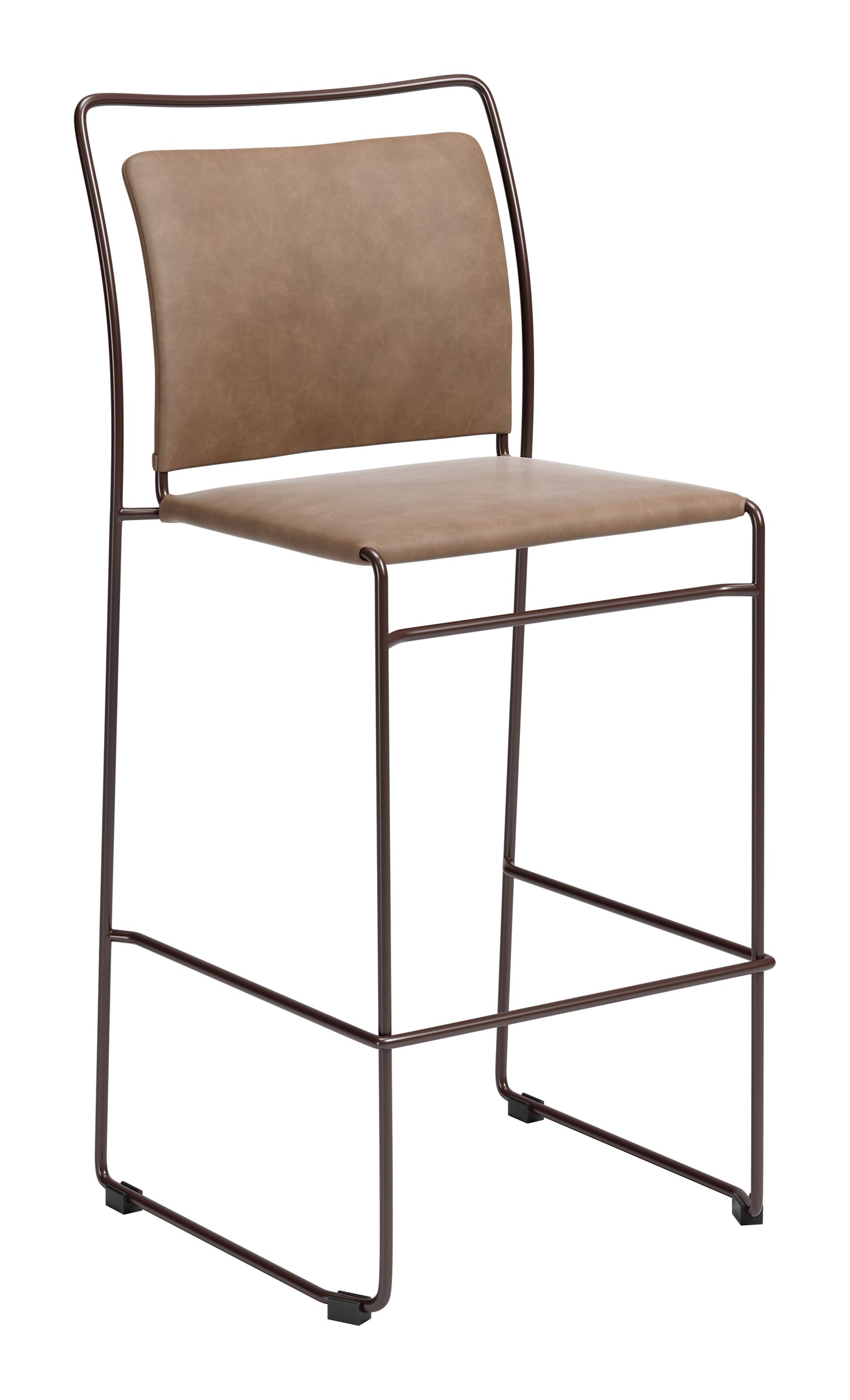 Verbena Barstool (Set of 2) Brown