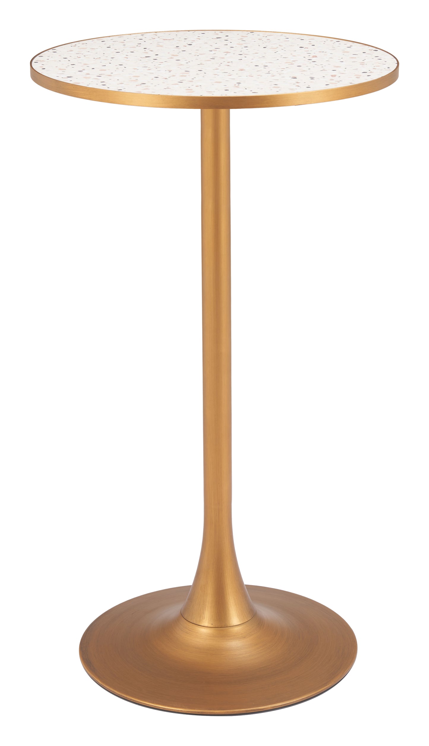 Bite Bar Table Beige & Gold - 2