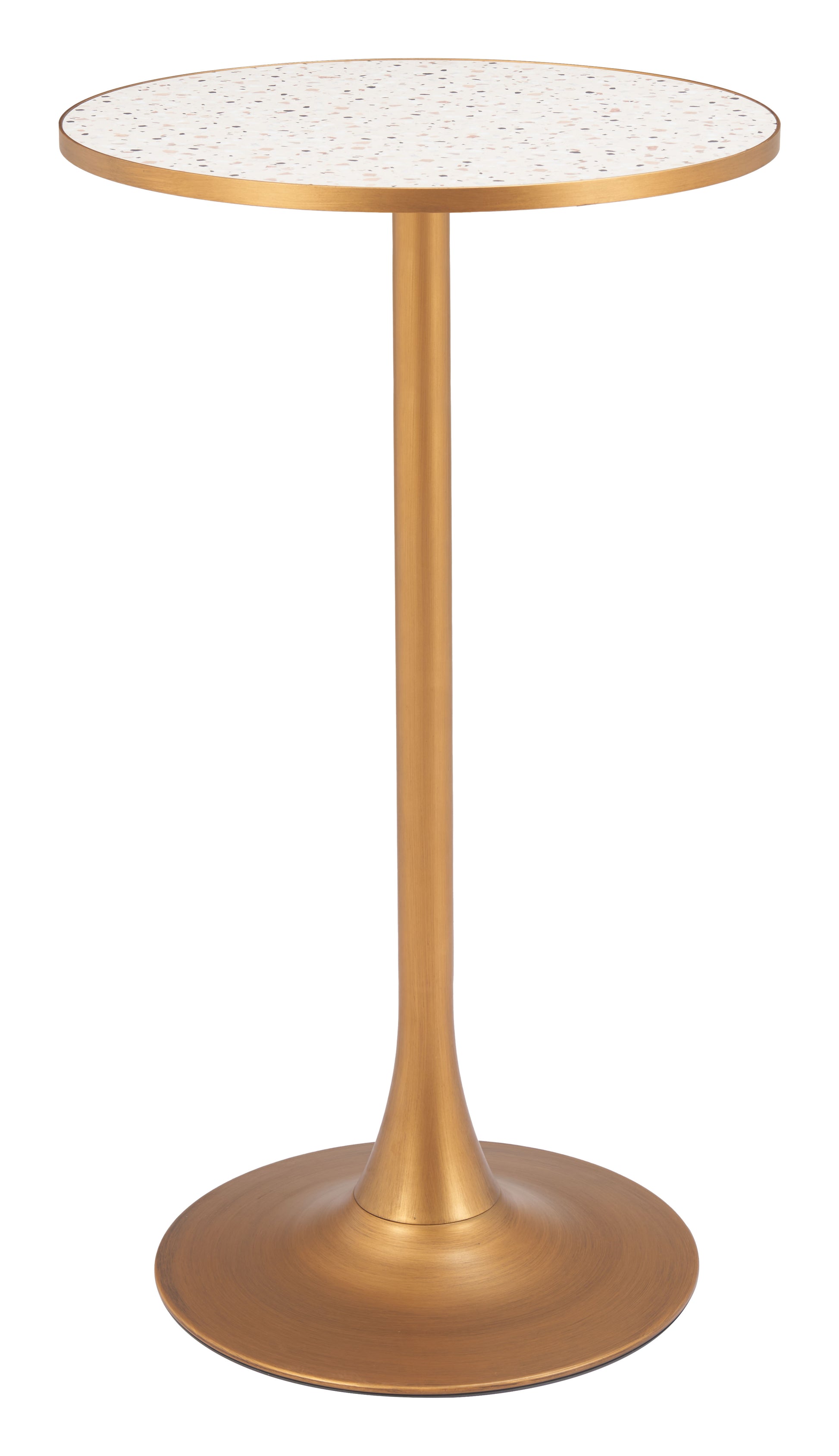 Bite Bar Table Beige & Gold - 2