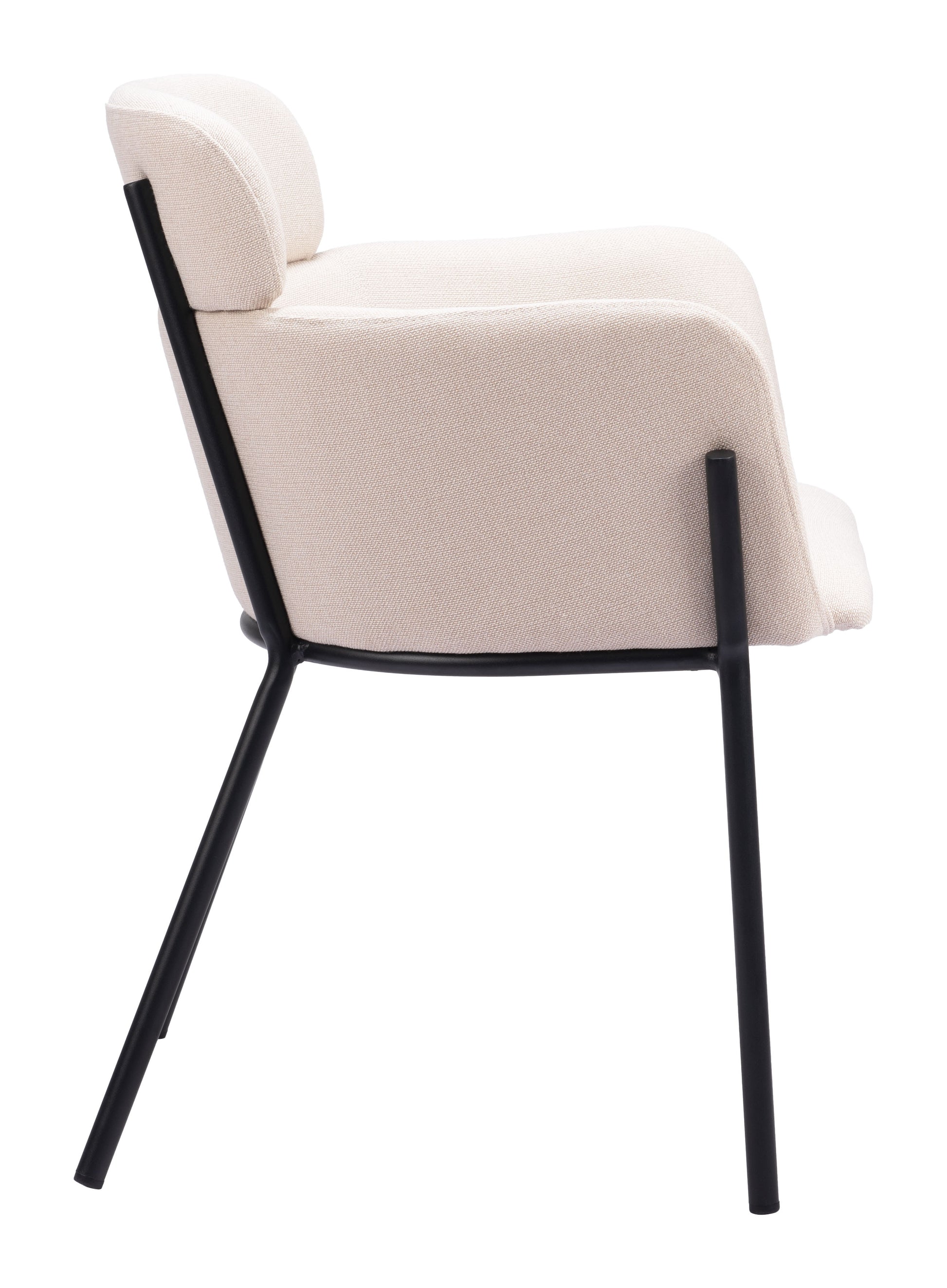 Bremor Dining Chair (Set of 2) Beige - 2
