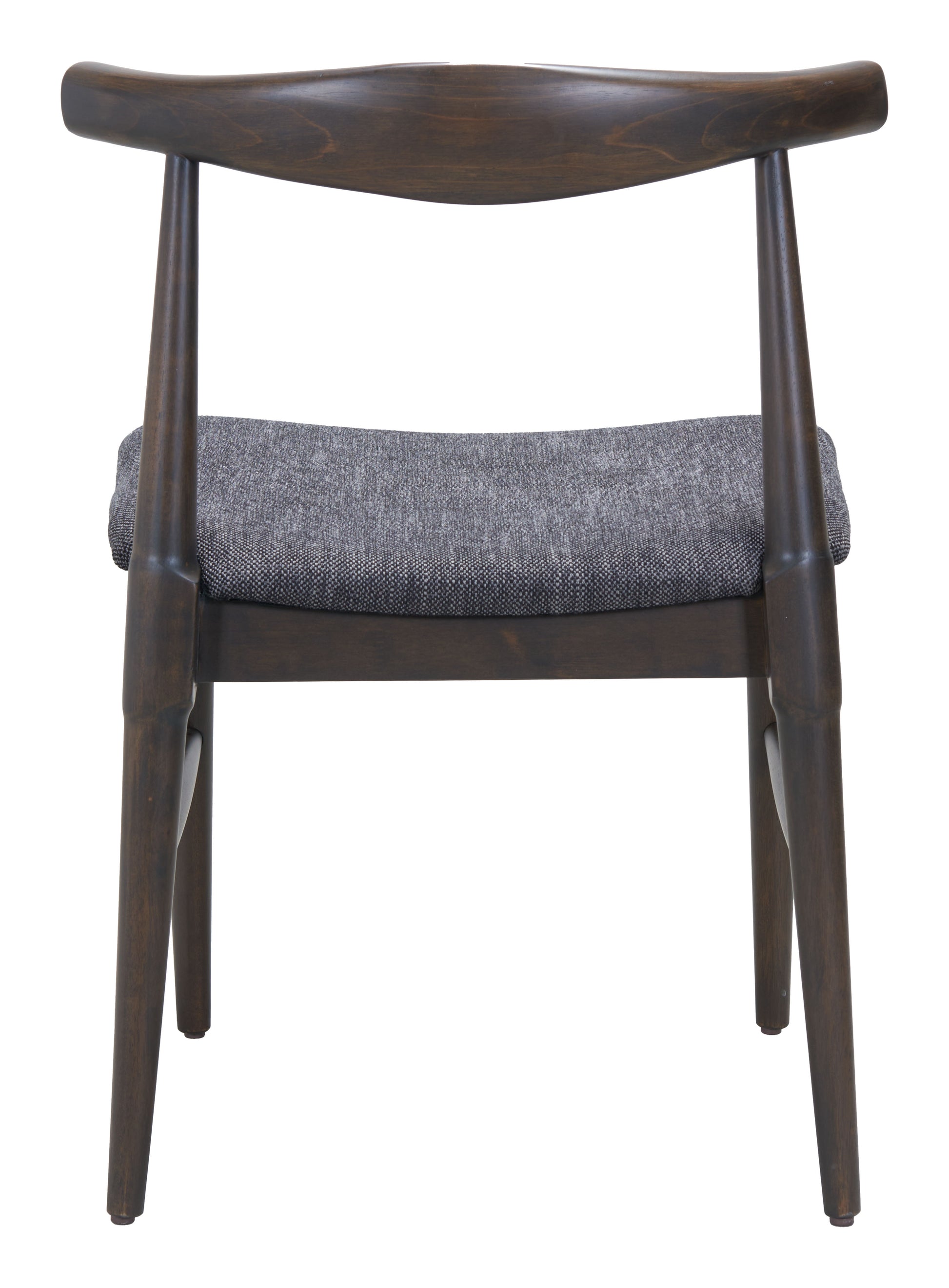 Tuzka Dining Chair (Set of 2) Gray & Espresso - 4